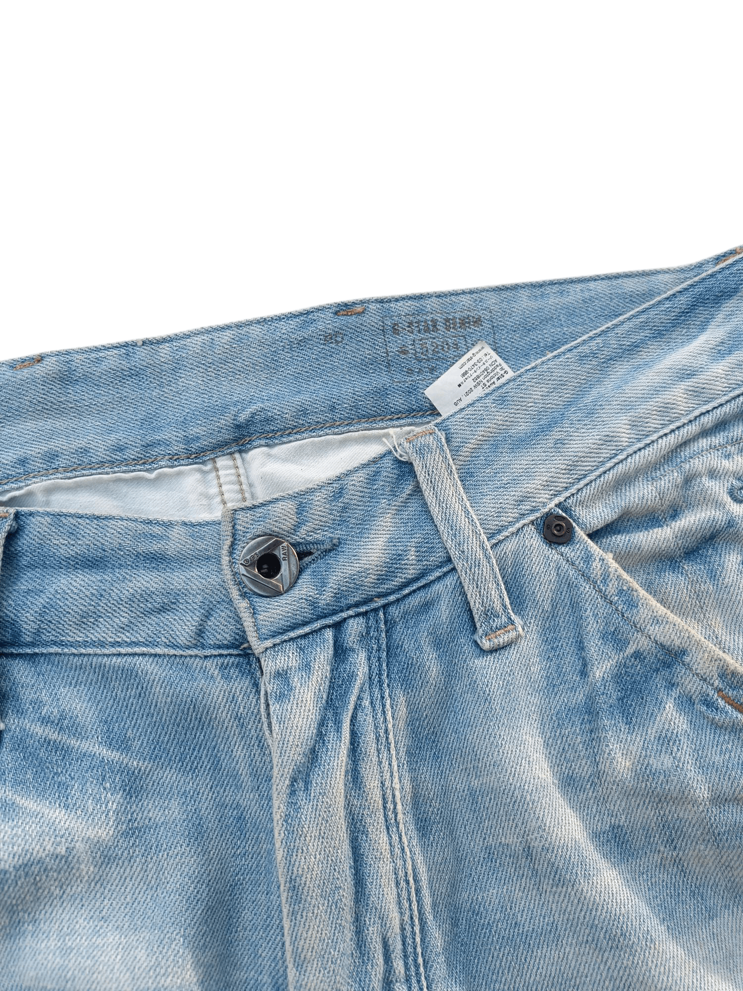 G-Star RARE 🔥 G Star Raw Denim 6 Pocket Distressed Denim E219 Size US 34 / EU 50 - 12 Thumbnail