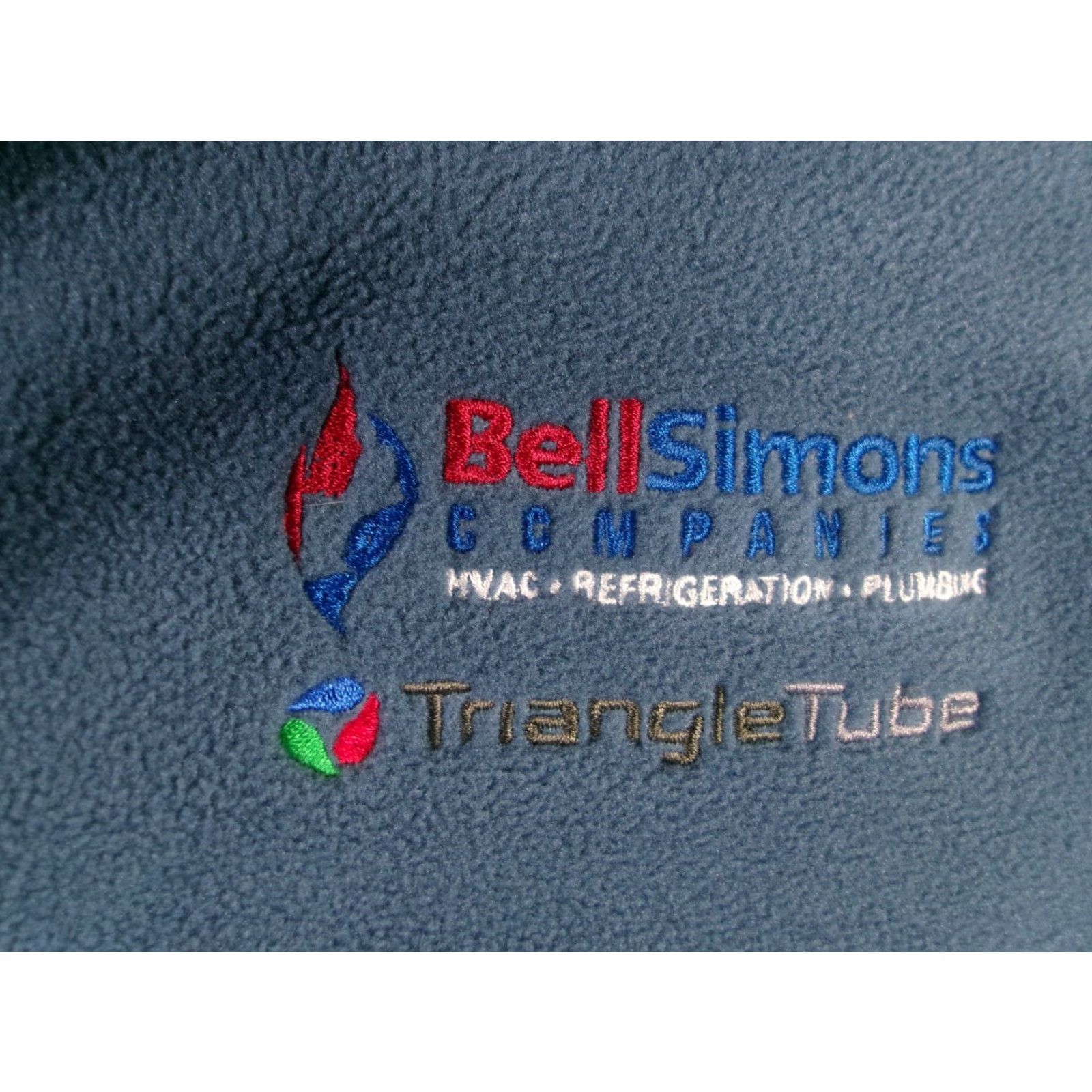 Vintage Forester Vest Mens L Blue Full Zip Embroidered BellSimons TriangleTube Fleece Size US L / EU 52-54 / 3 - 3 Thumbnail