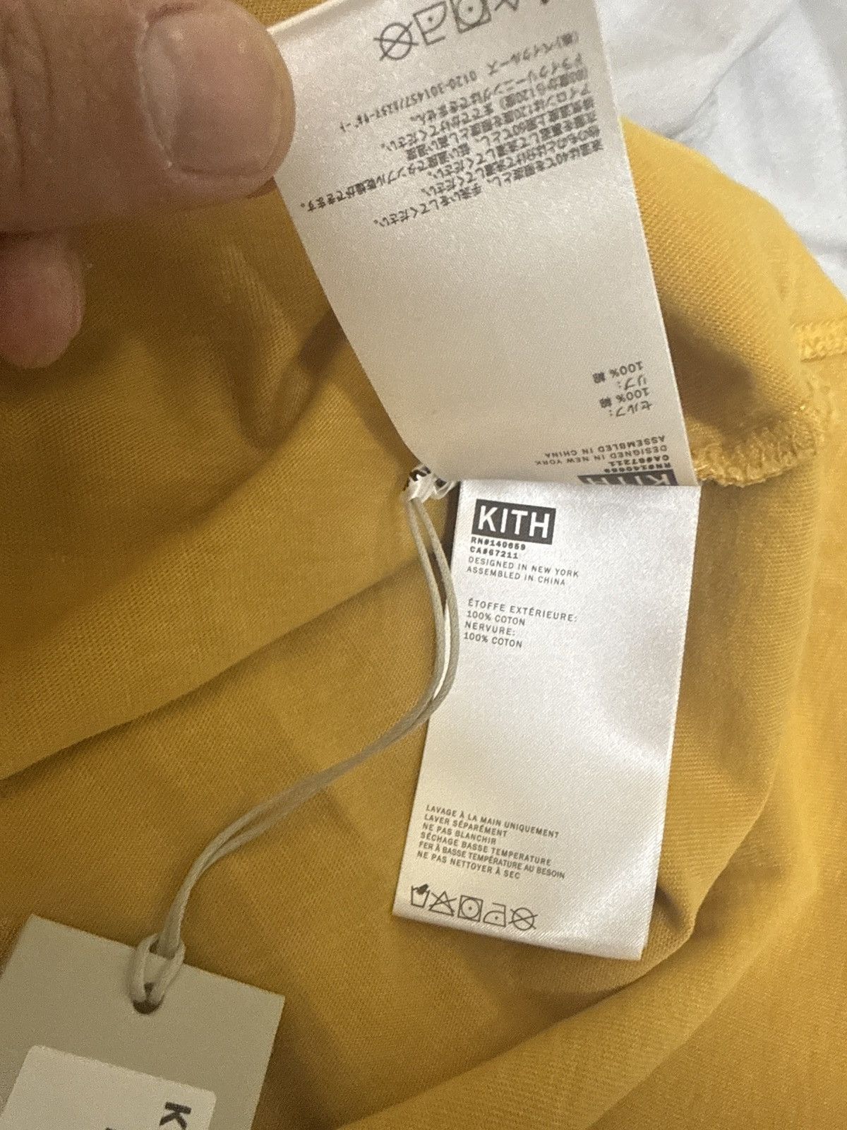 Kith Kith Yellow LAX Kernel T Shirt Size US L / EU 52-54 / 3 - 10 Thumbnail