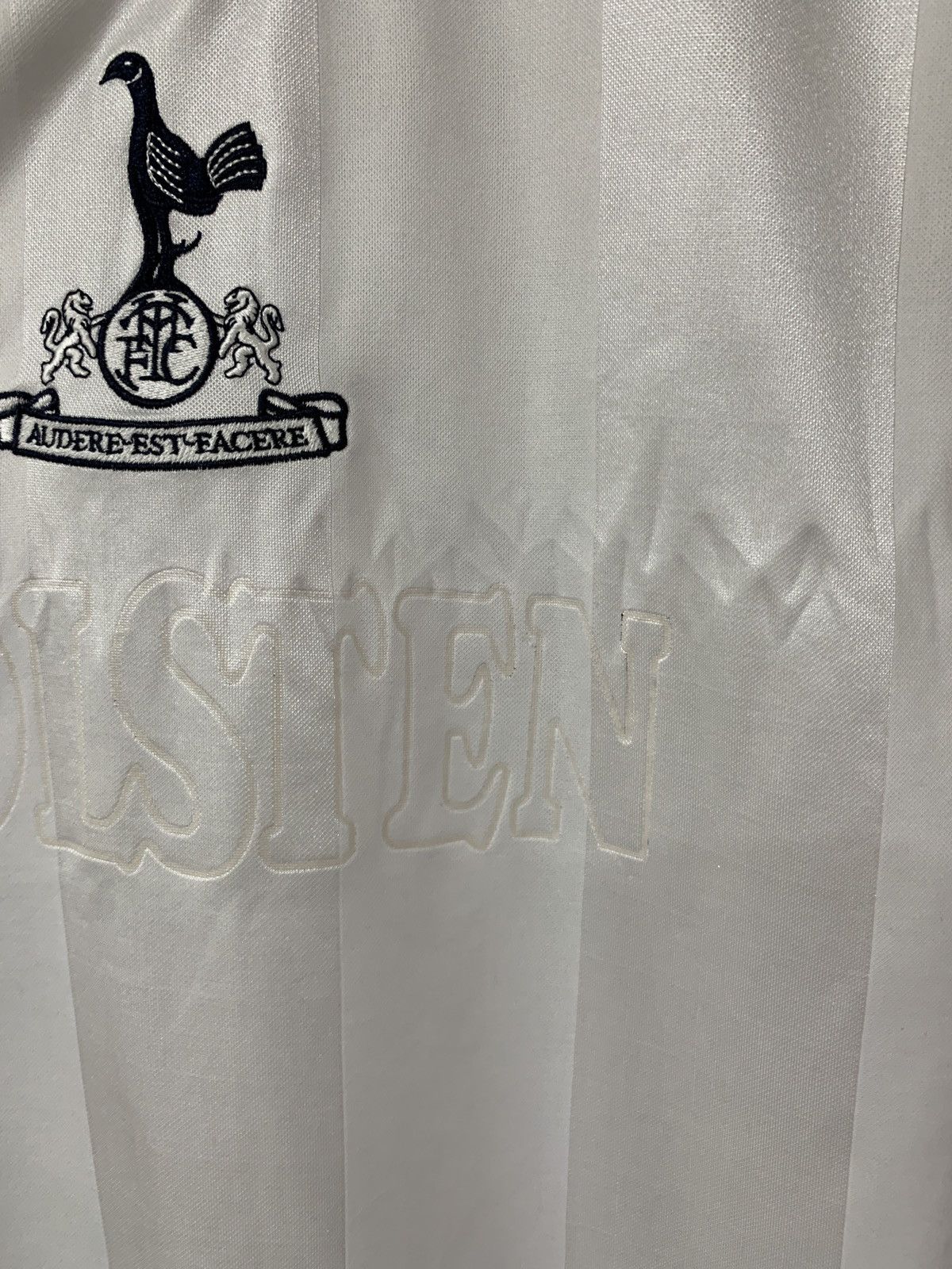 Vintage Tottenham Hotspur Home Football Shirt Retro Score Draw Sz S Size US S / EU 44-46 / 1 - 6 Thumbnail