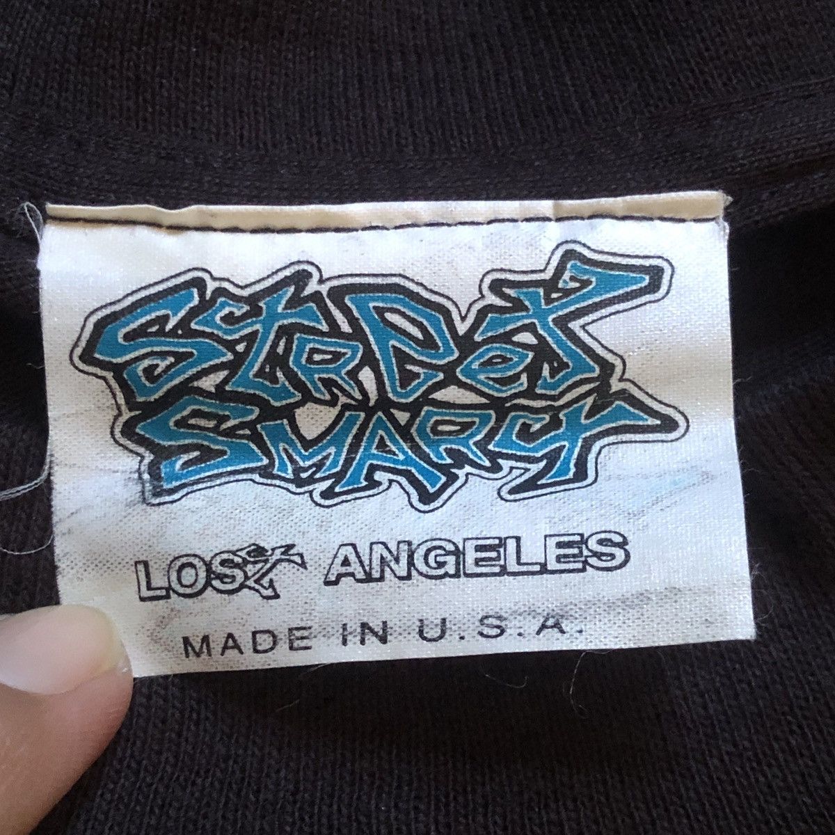 Vintage Vintage 90s Street Smart City Of Los Angeles Graffiti Art Size US XL / EU 56 / 4 - 3 Thumbnail