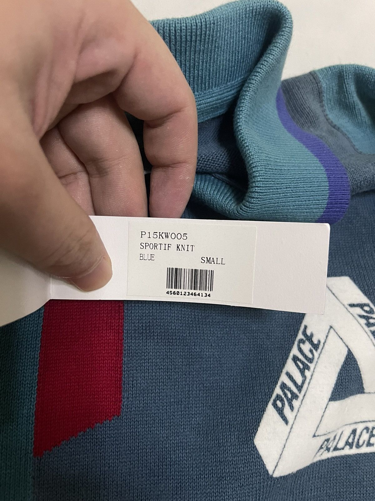 Palace Palace sportif knit blue Size US S / EU 44-46 / 1 - 5 Thumbnail