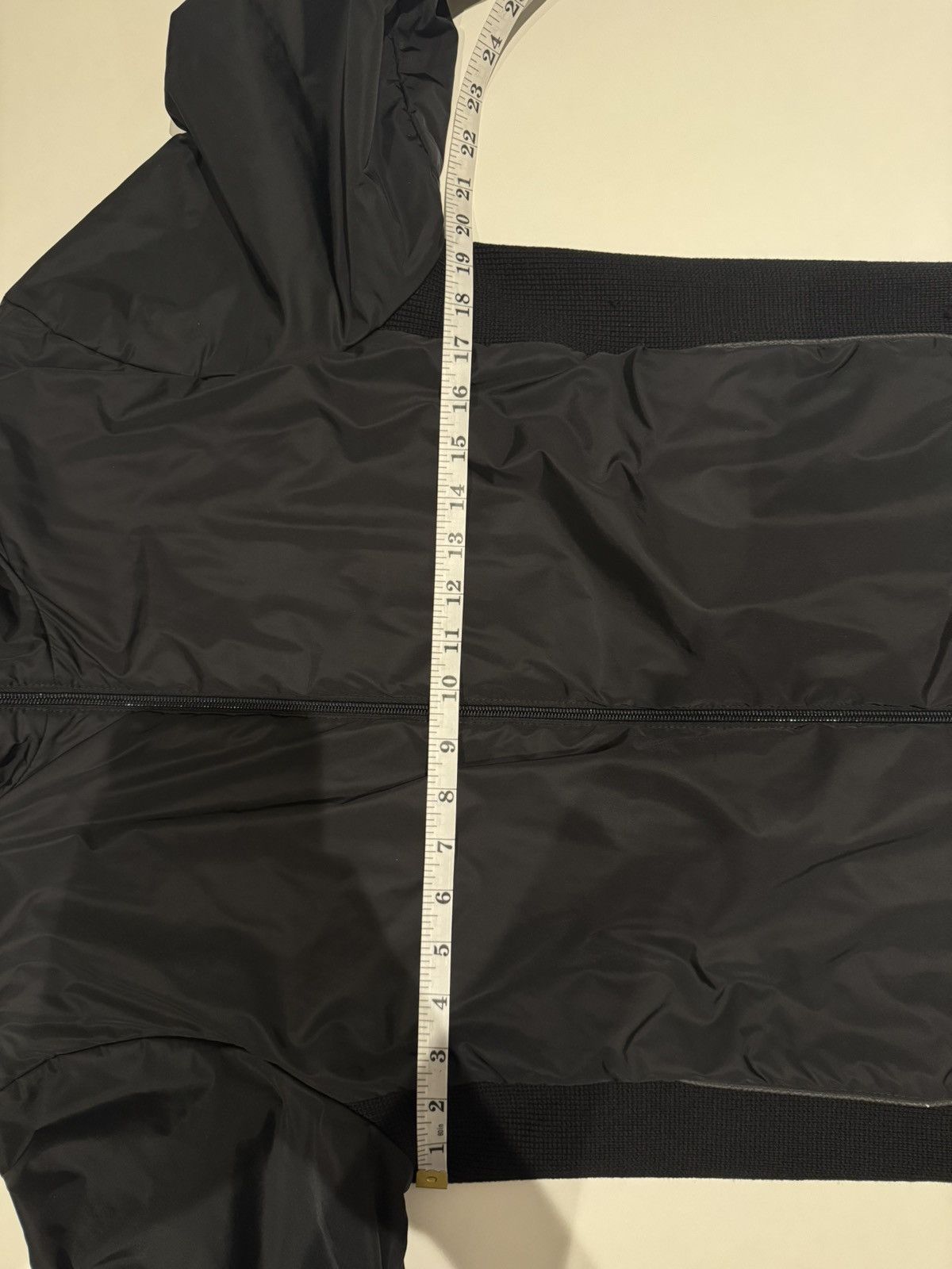 Prada Prada Black Nylon and Wool Jacket Made in Italy Bomber RARE Size US M / EU 48-50 / 2 - 25 Thumbnail