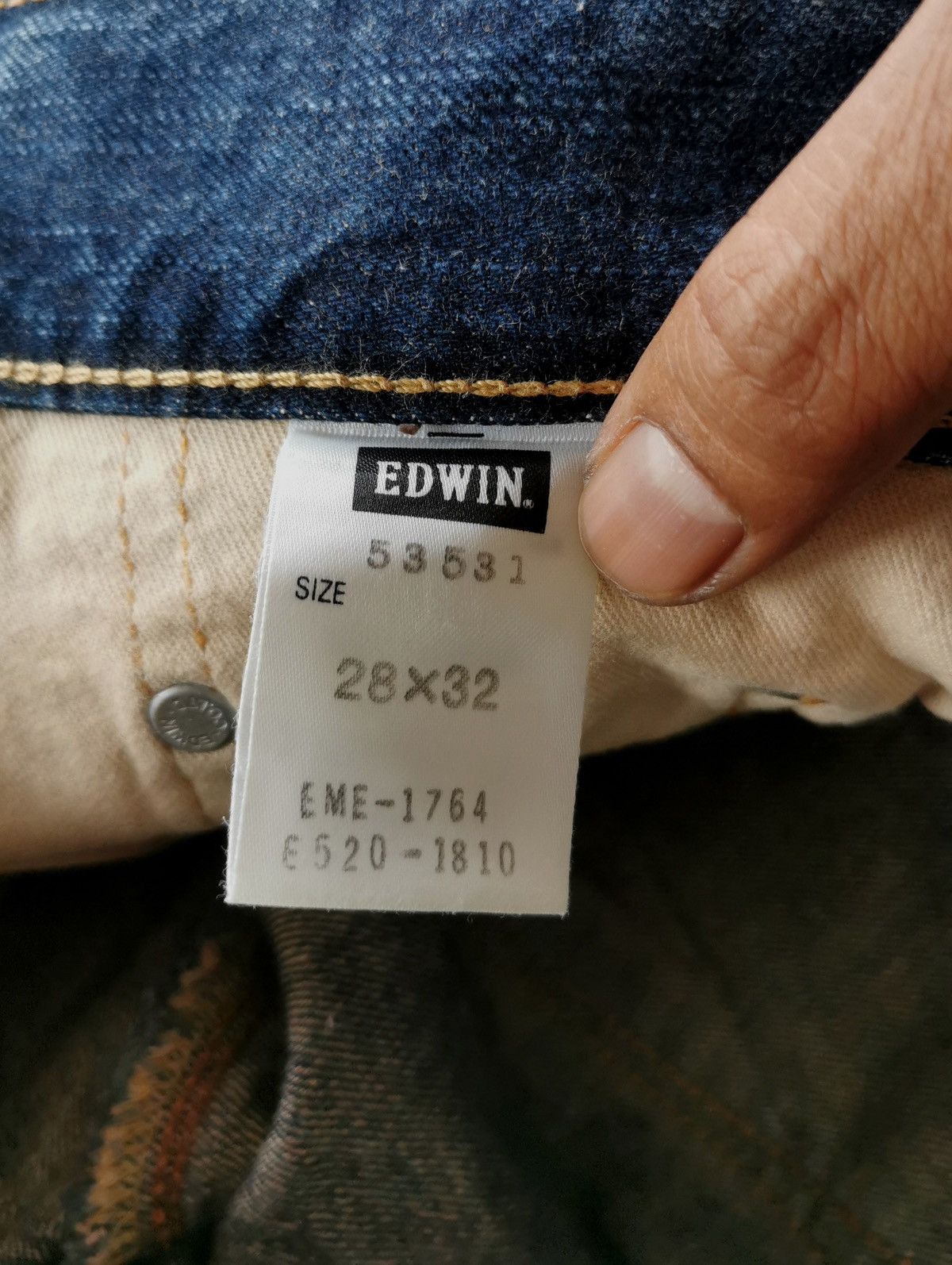 Edwin Edwin 503 13oz Bootcut Jeans Size 30" / US 8 / IT 44 - 8 Thumbnail