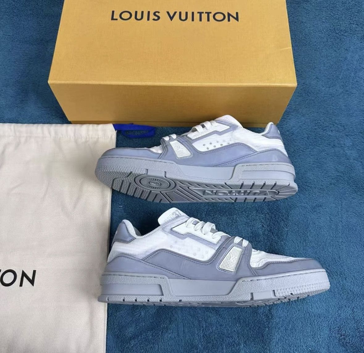 Louis Vuitton Lv Trainer Limited Edition Soft Insole Sneakers Size US 9 / EU 42 - 3 Thumbnail