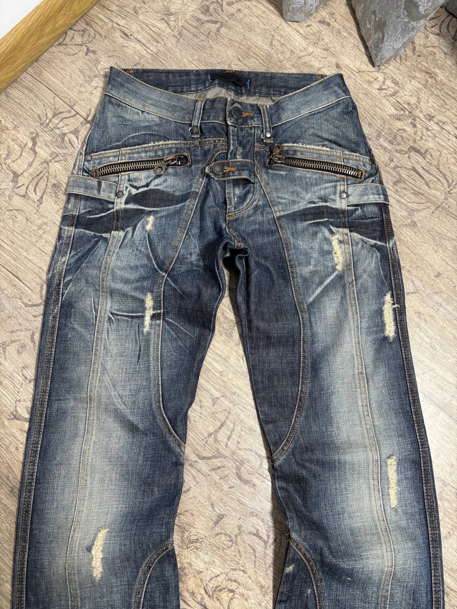 Absolut Joy Absolut Joy Fade Distressed Damage Jeans Sz 28 Size US 28 / EU 44 - 4 Thumbnail