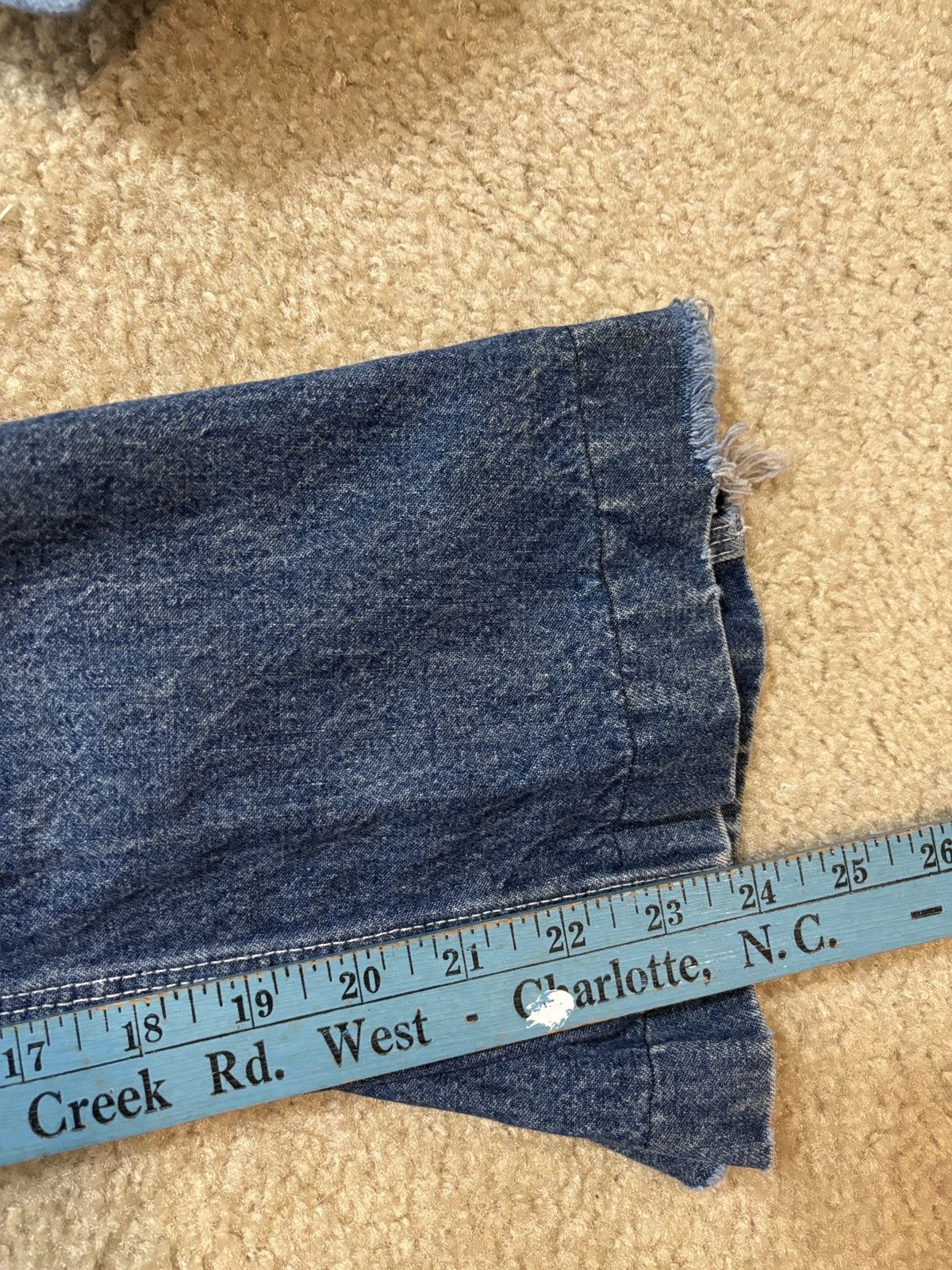 Wrangler Vtg Big Ben Wrangler Overalls Denim Workwear Distressed 38 Size US 38 / EU 54 - 8 Thumbnail