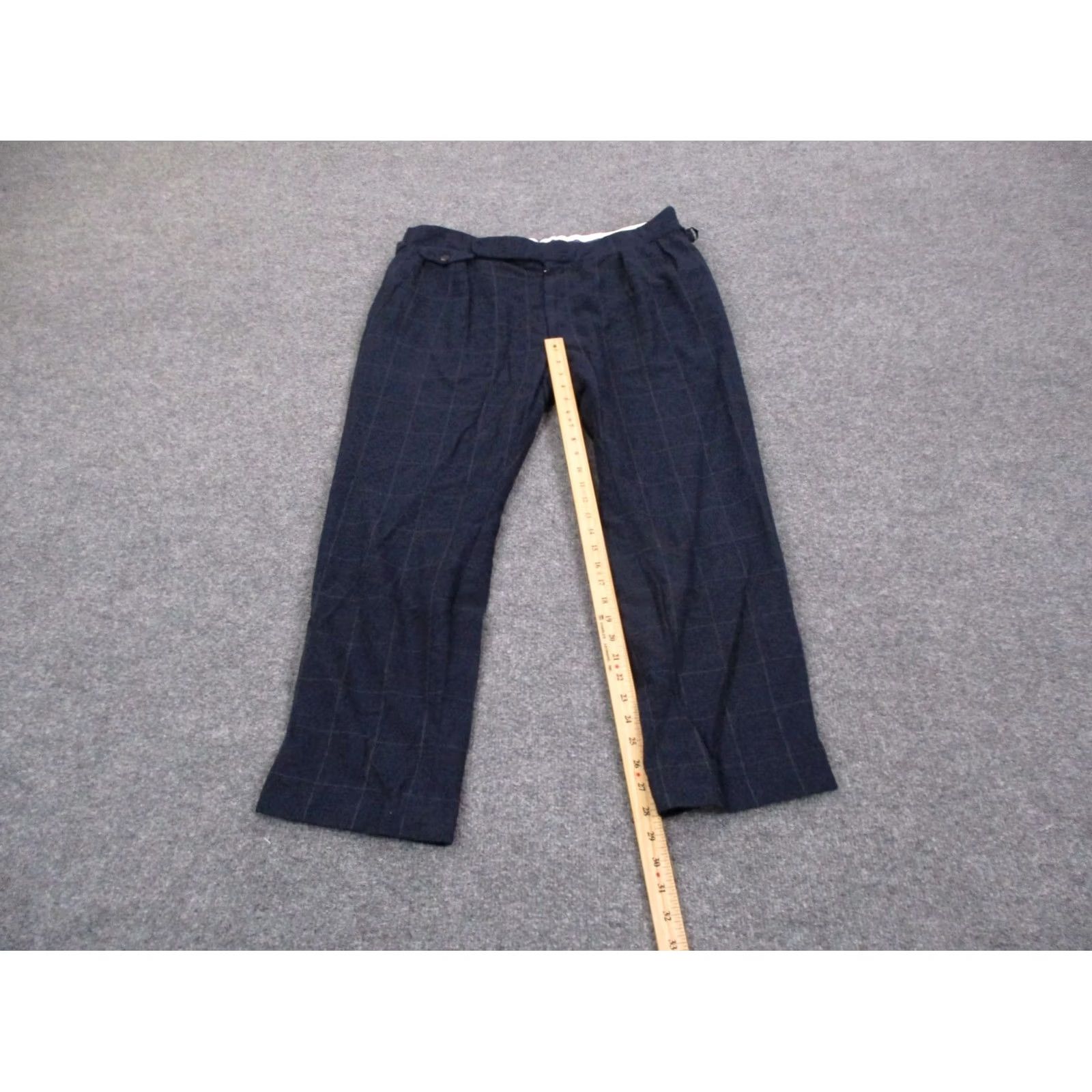 Polo Ralph Lauren Ralph Lauren Pants Mens 39R Purple Label Wool Stretch Classic Fit Straight Dress Pants Size US 36 / EU 52 - 3 Thumbnail