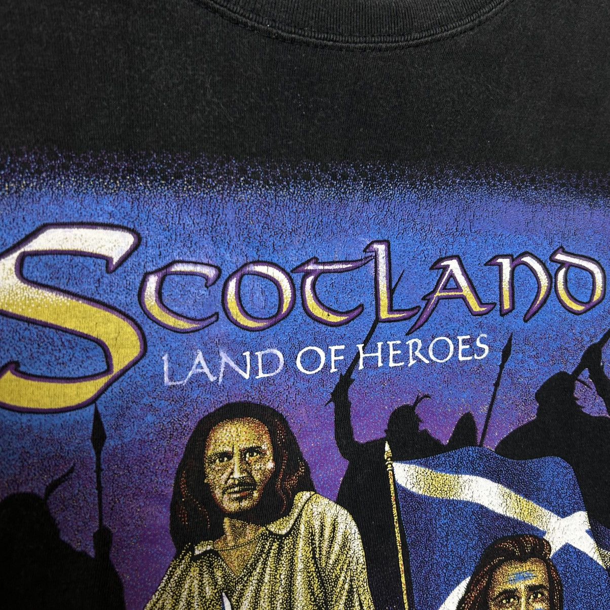 Vintage Vintage Scotland Land Of Heroes Big Graphic logo 90’s tee Size US M / EU 48-50 / 2 - 3 Thumbnail
