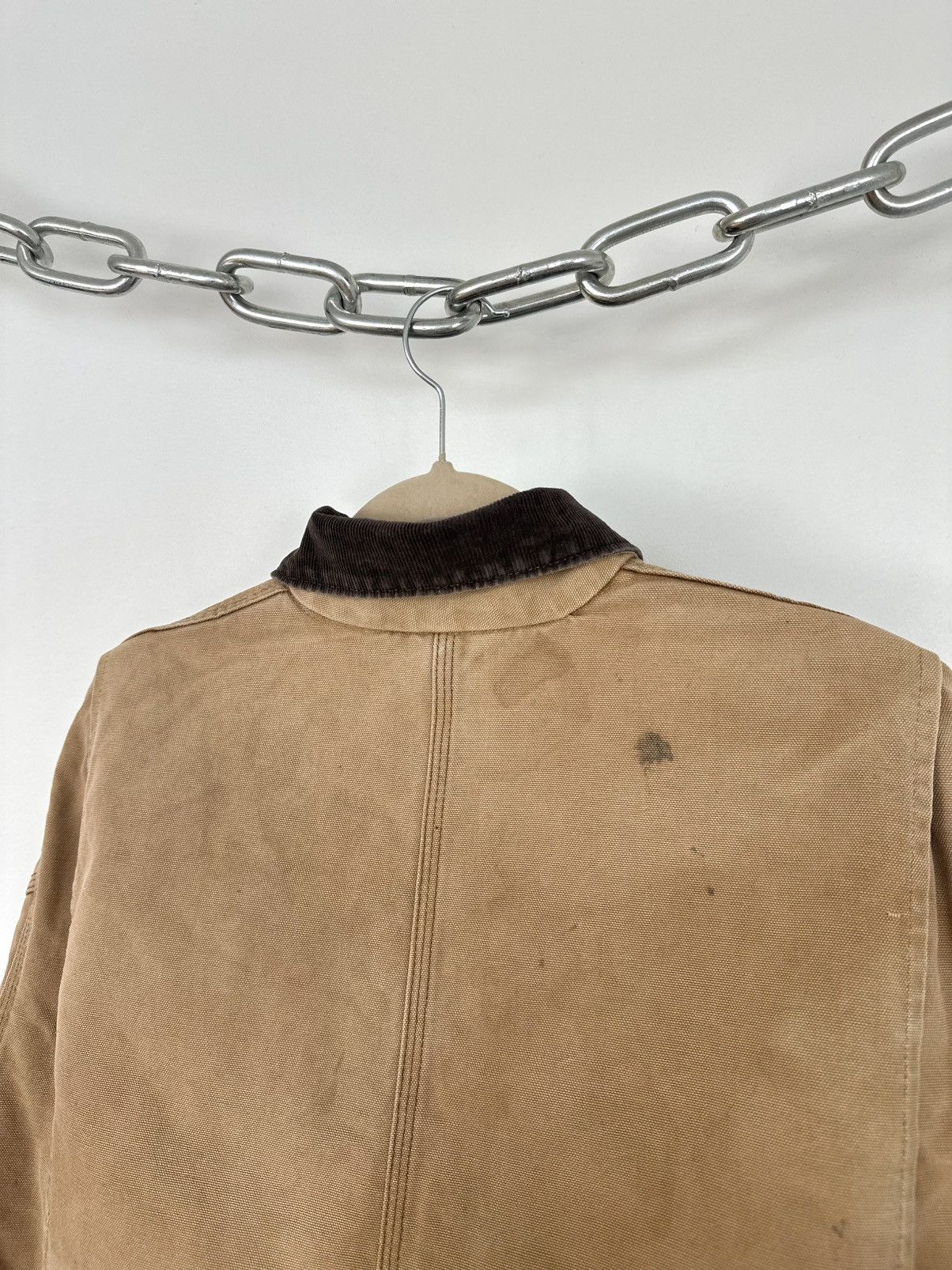 Carhartt Vintage 80s Carhartt USA Cropped Boxy Distressed Rare Jacket Size US S / EU 44-46 / 1 - 15 Thumbnail