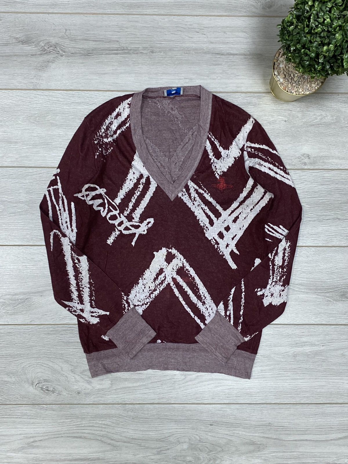 Vivienne Westwood Vivienne Westwood vintage big orb overprint monogram long Size US L / EU 52-54 / 3 - 5 Thumbnail