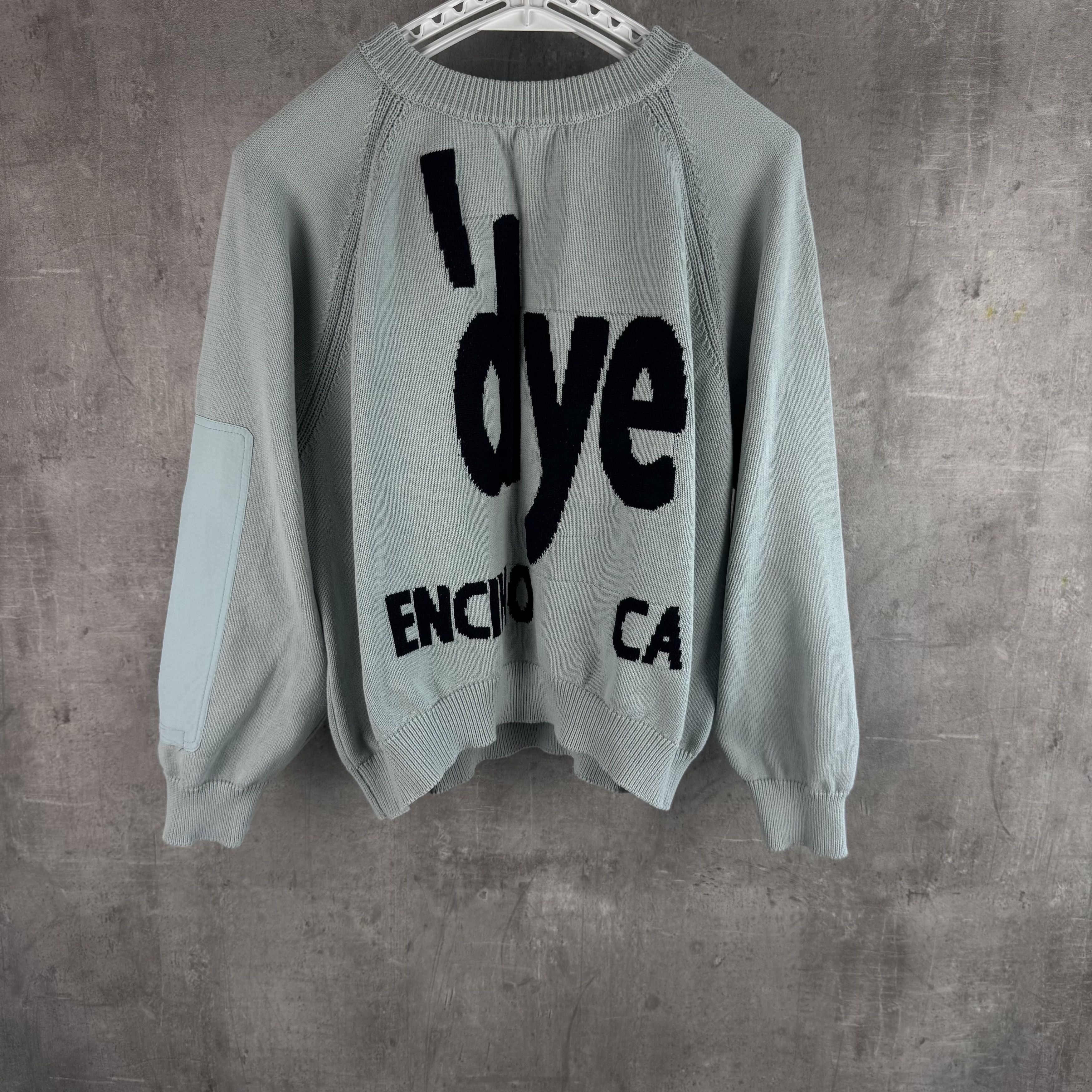 Kody Phillips 2144 MUSEUM AW20 Dye Intarsia Knit Sweatshirt Size Large Size US L / EU 52-54 / 3 - 6 Thumbnail