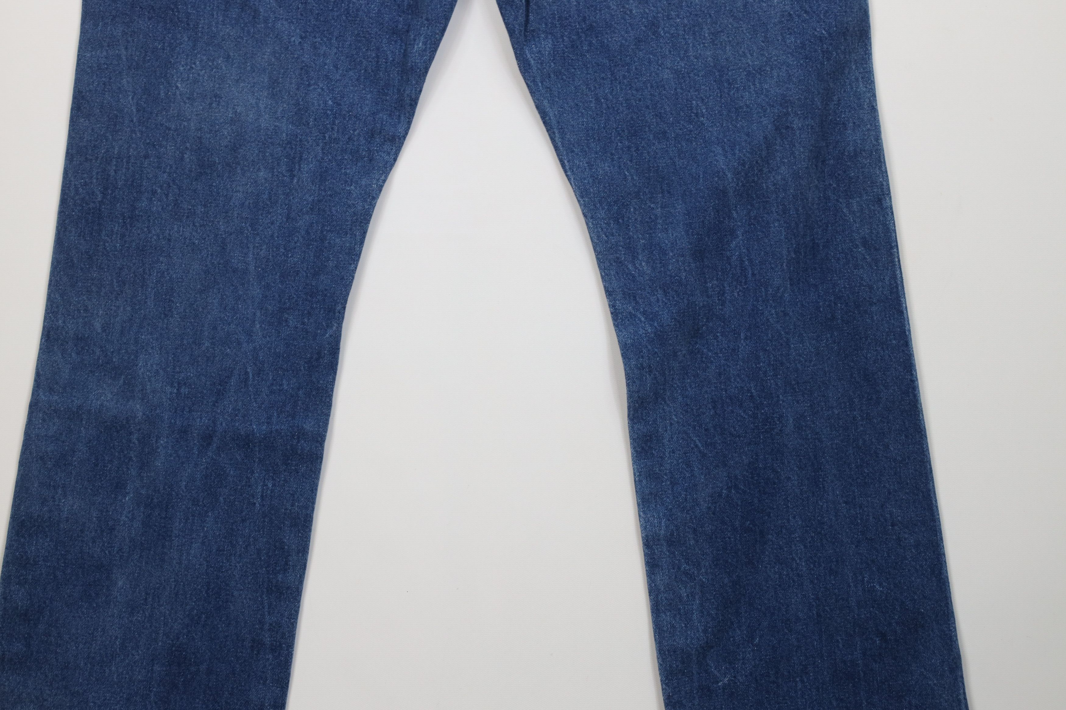 Vintage Vintage 70s Streetwear Straight Leg Denim Jeans Blue USA Size US 40 / EU 56 - 14 Thumbnail
