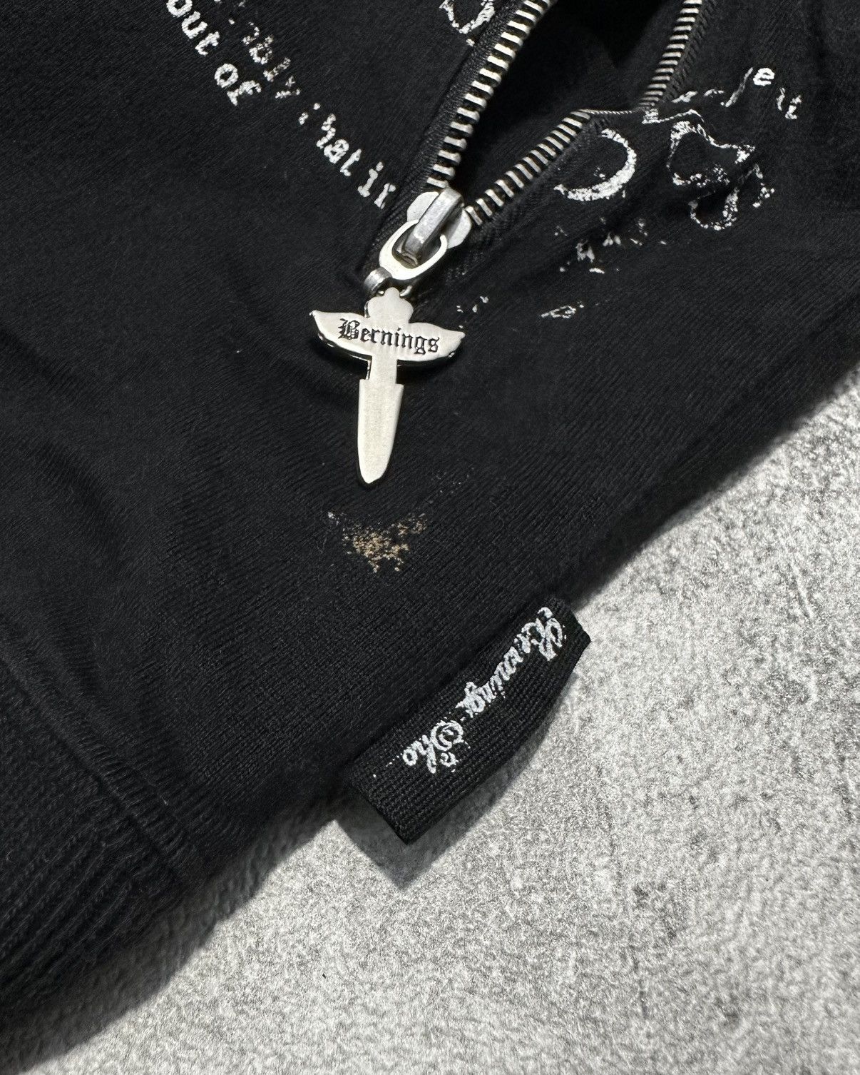 BERNINGS SHO 2000s Bernings Sho Poem Fur Hoodie Ifsixwasnine Lgb Style Size US S / EU 44-46 / 1 - 7 Thumbnail