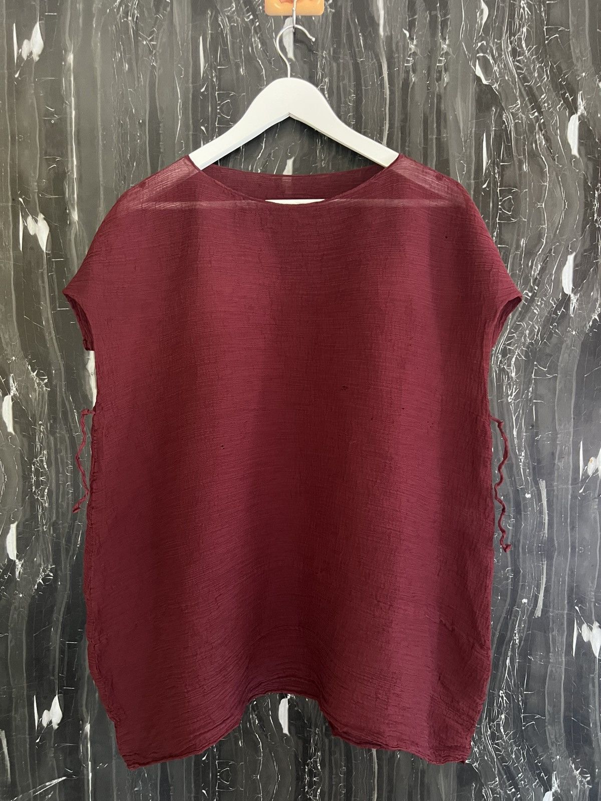 Issey Miyake ISSEY MIYAKE ME BLOUSE Size L / US 10 / IT 46 - 1 Thumbnail