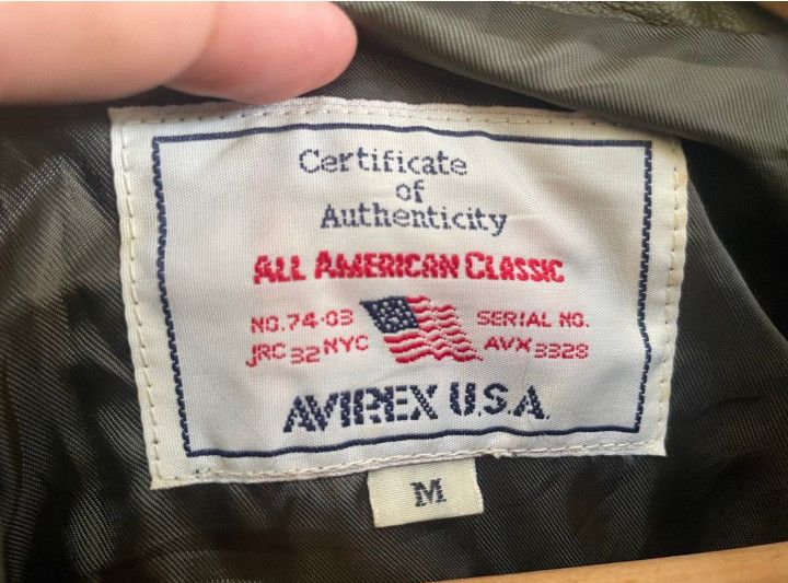 Avirex × Designer Avirex usa leather parka jacket Size US M / EU 48-50 / 2 - 7 Thumbnail