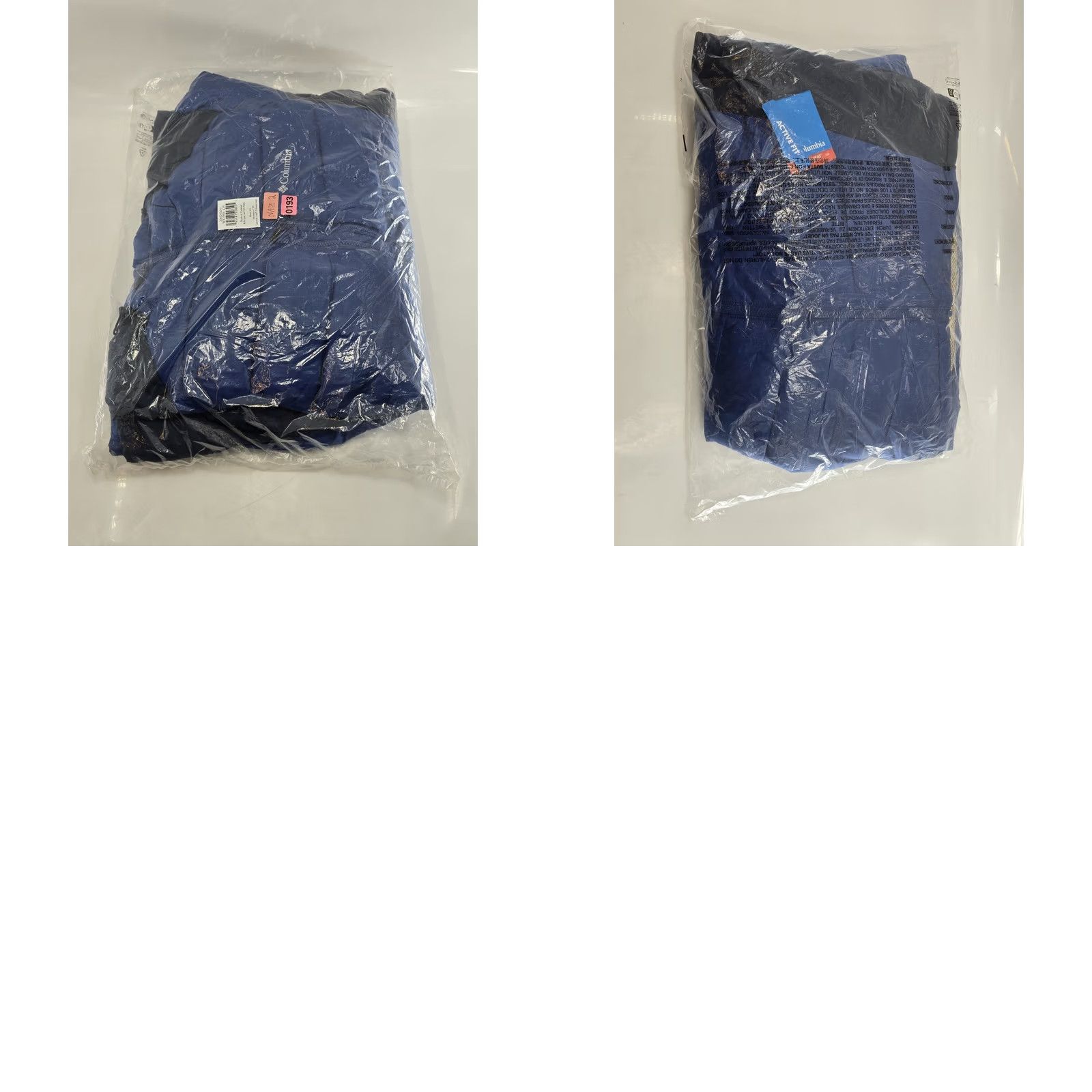 Vintage Columbia Hooded Jacket - Labyrinth Loop II - Blue/Navy - 1X - Men Size US XL / EU 56 / 4 - 8 Thumbnail