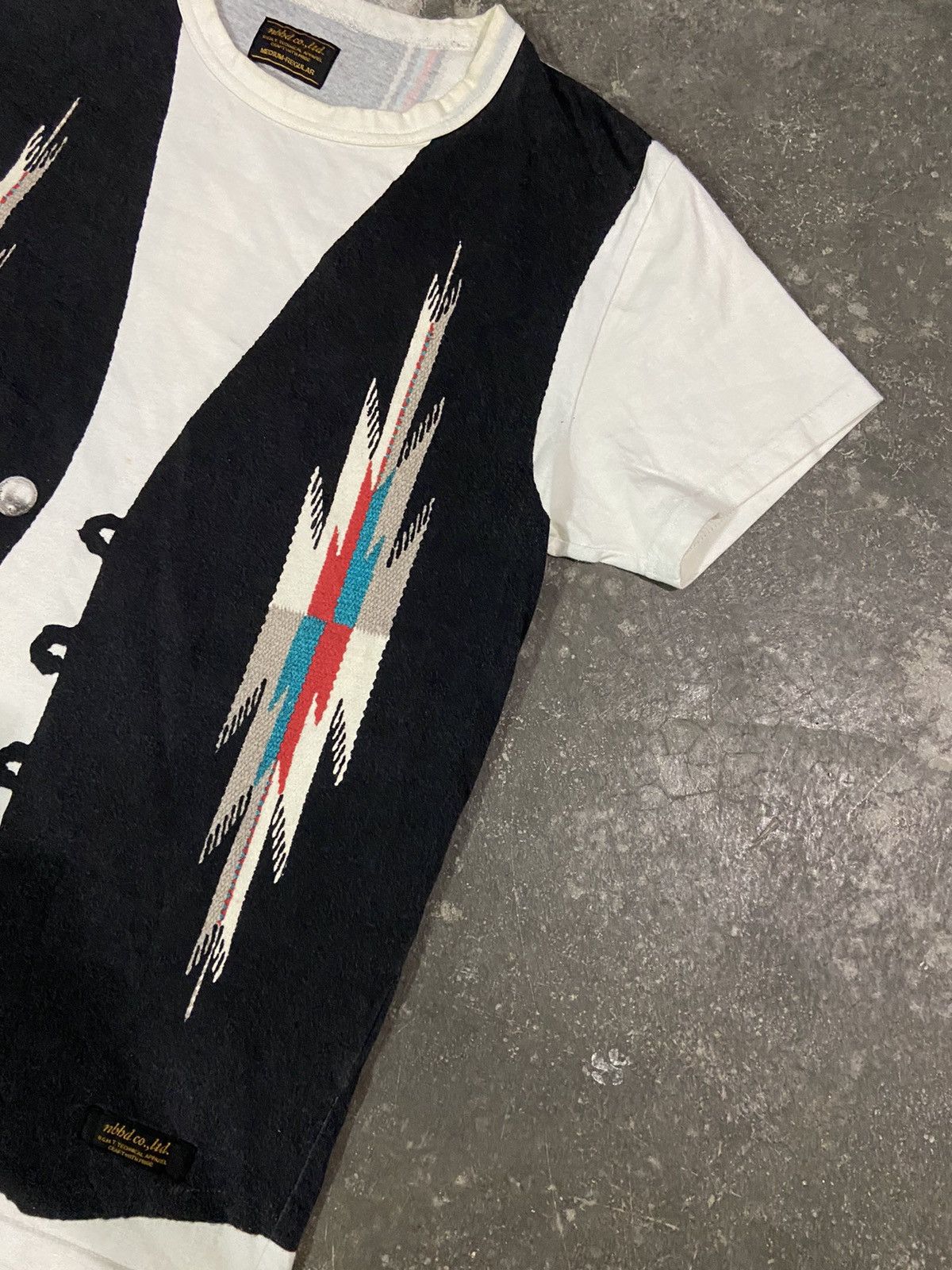 Native × Neighborhood Neighbourhood Chimayo Native Navajo Design Tee Size US M / EU 48-50 / 2 - 2 Thumbnail
