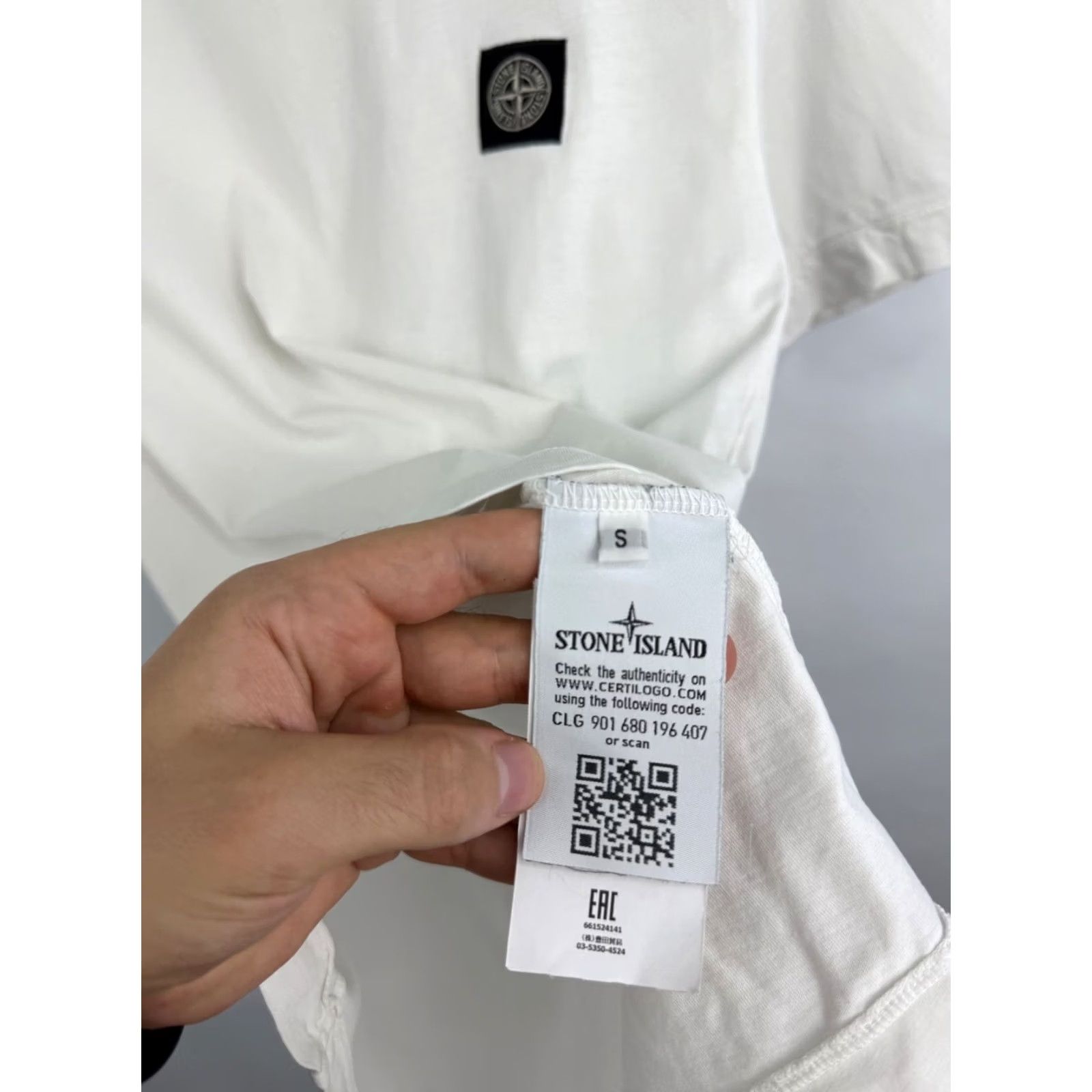 Stone Island Stone Island T-Shirt Mens Regular S White Retro Patch Program Y2K Rare Hype Color White USA 90s Size US S / EU 44-46 / 1 - 6 Thumbnail