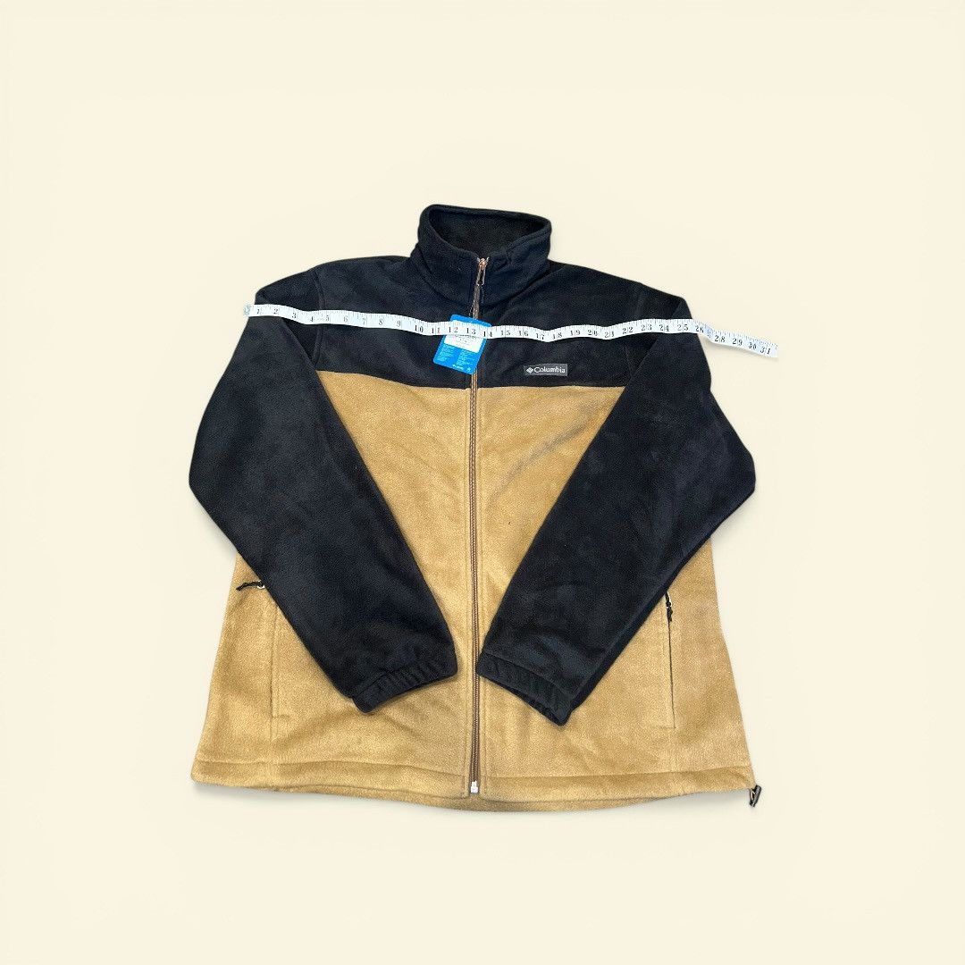 Columbia Columbia Two-Tone Brown & Black Fleece Sweatshirt Size US L / EU 52-54 / 3 - 3 Thumbnail