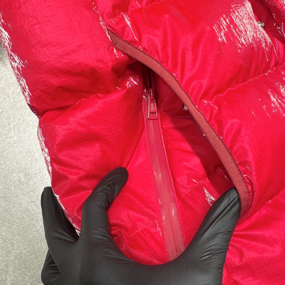 Moncler Moncler Verdon Giubbotto Shell Hooded Jacket Red RRP £1730 Size US M / EU 48-50 / 2 - 3 Thumbnail