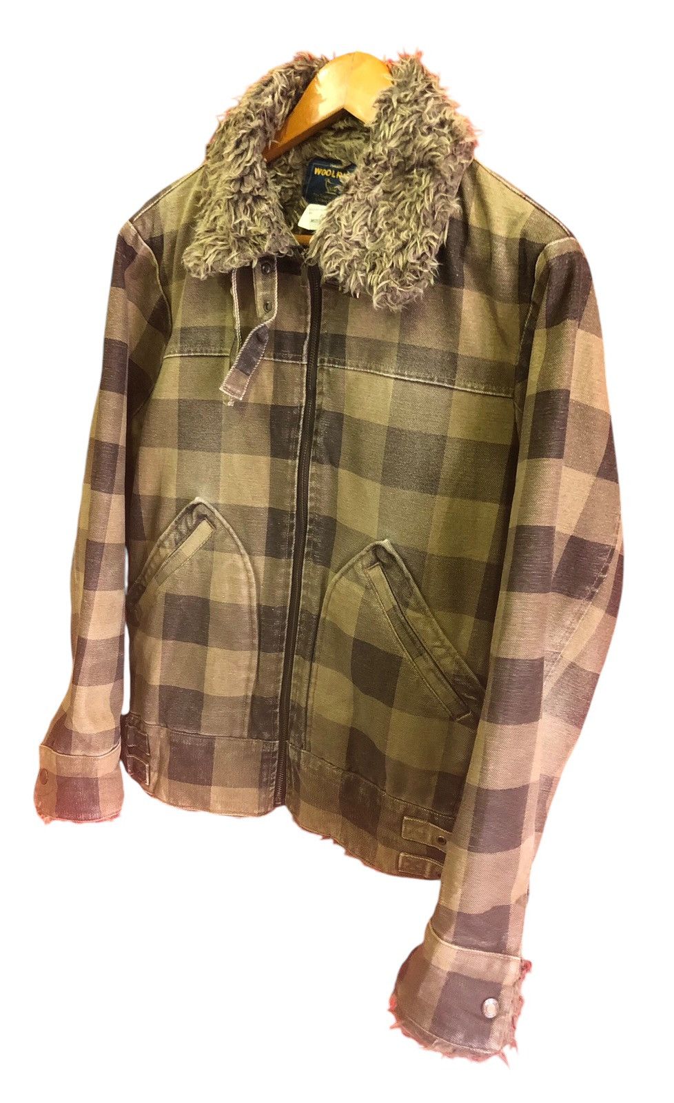 Vintage × Woolrich Woolen Mills Vintage Woolrich Brown Tartan Men’s Jacket Size US M / EU 48-50 / 2 - 3 Thumbnail