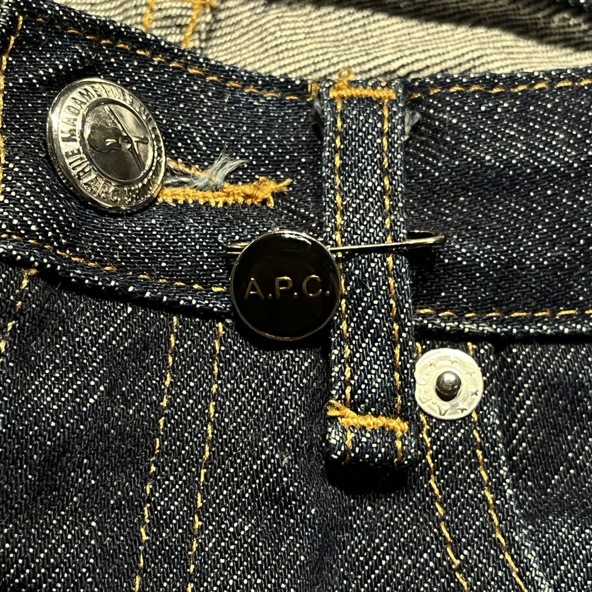 A.P.C. A.P.C. Raw Indigo Selvedge New Standard 14.5oz Denim Jeans Size US 28 / EU 44 - 5 Thumbnail