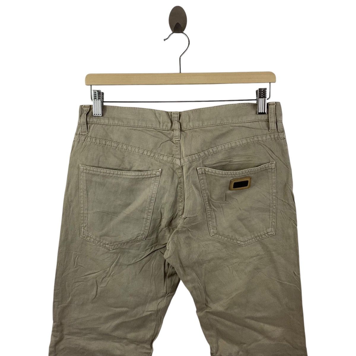 Designer × Dolce & Gabbana DOLCE & GABBANA light brown colour jeans Size US 30 / EU 46 - 17 Thumbnail