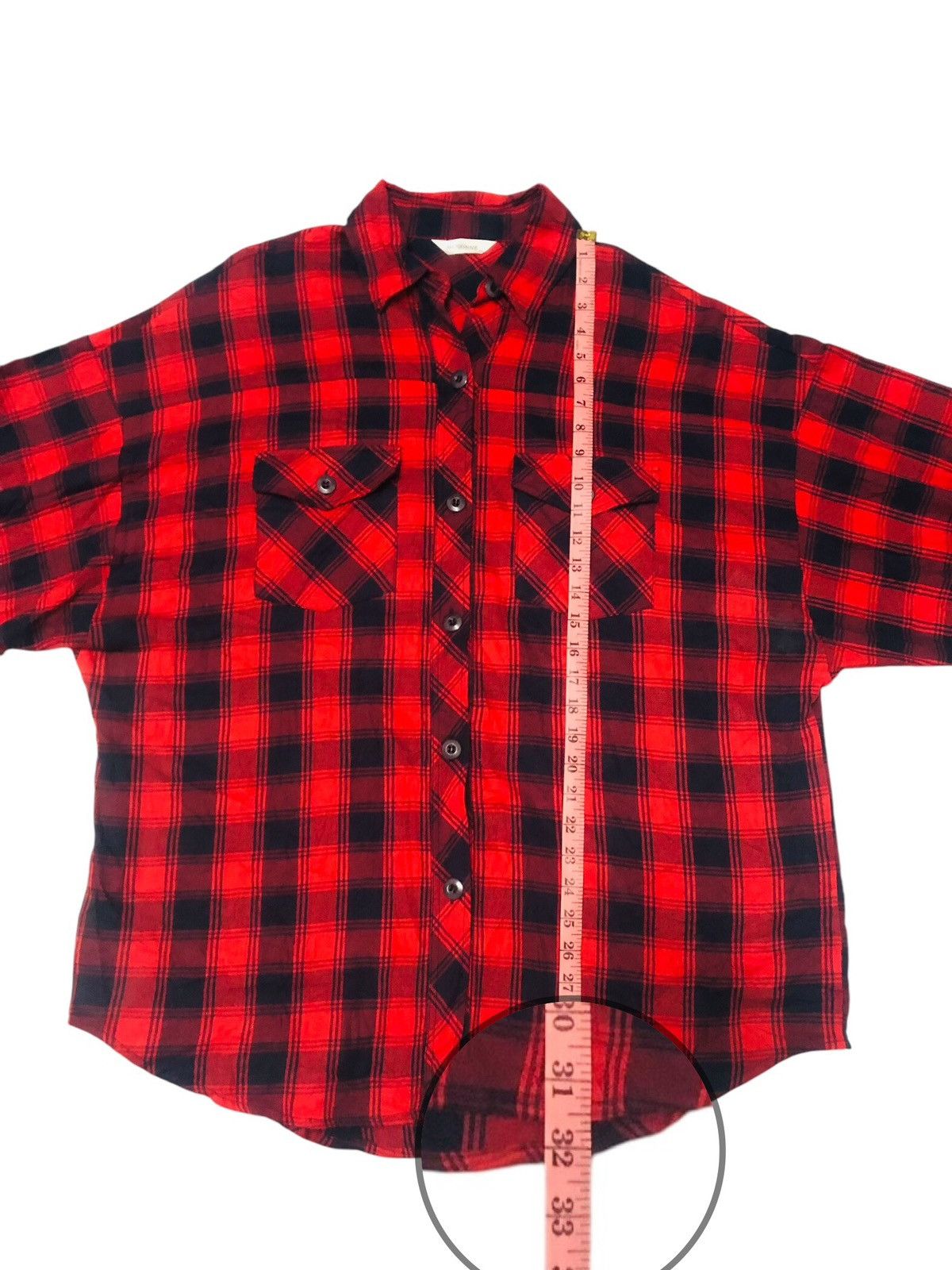 Flannel × Japanese Brand Over size flannel Size XXL / US 16-18 / IT 52-54 - 6 Thumbnail