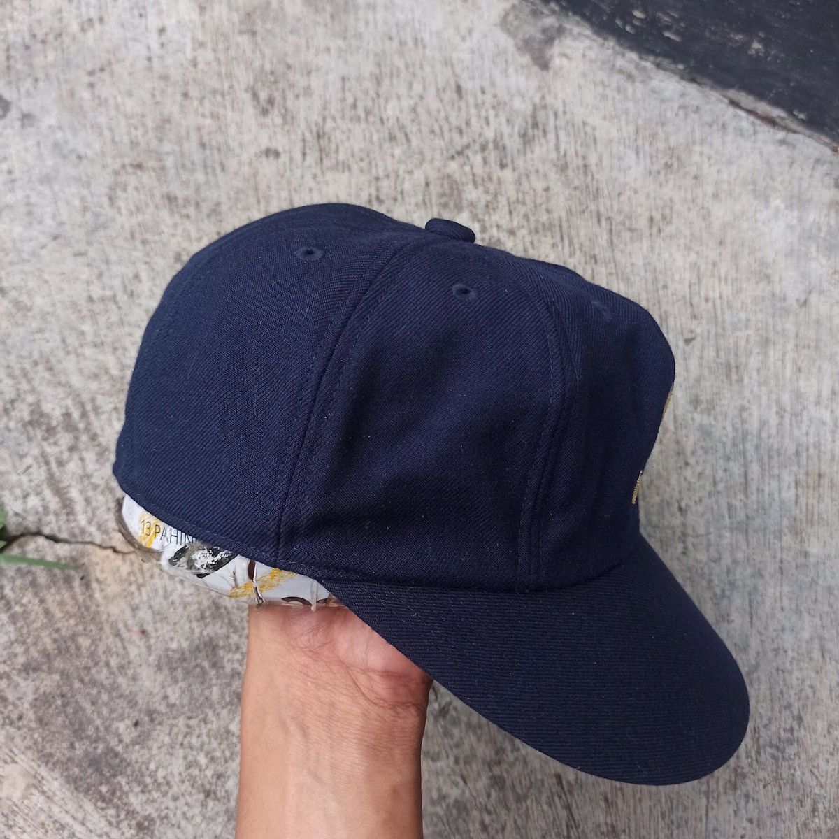 Asics × Hat Club × Vintage Sick.. initial M fitted hat with leather inner Size ONE SIZE - 5 Thumbnail