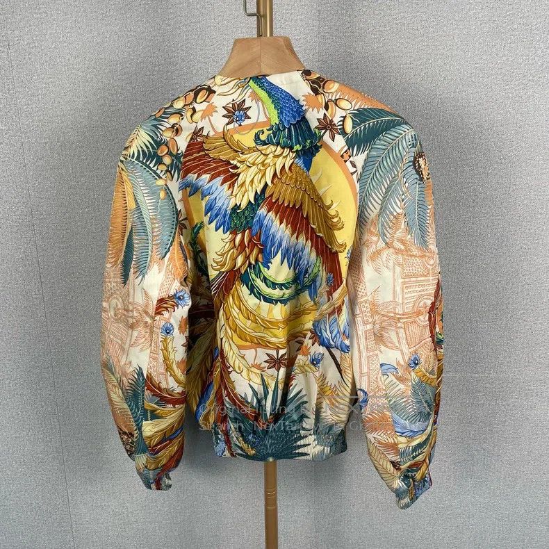 Hermes Hermes Phoenix Myth Silk Jacket Size XS / US 0-2 / IT 36-38 - 2 Thumbnail
