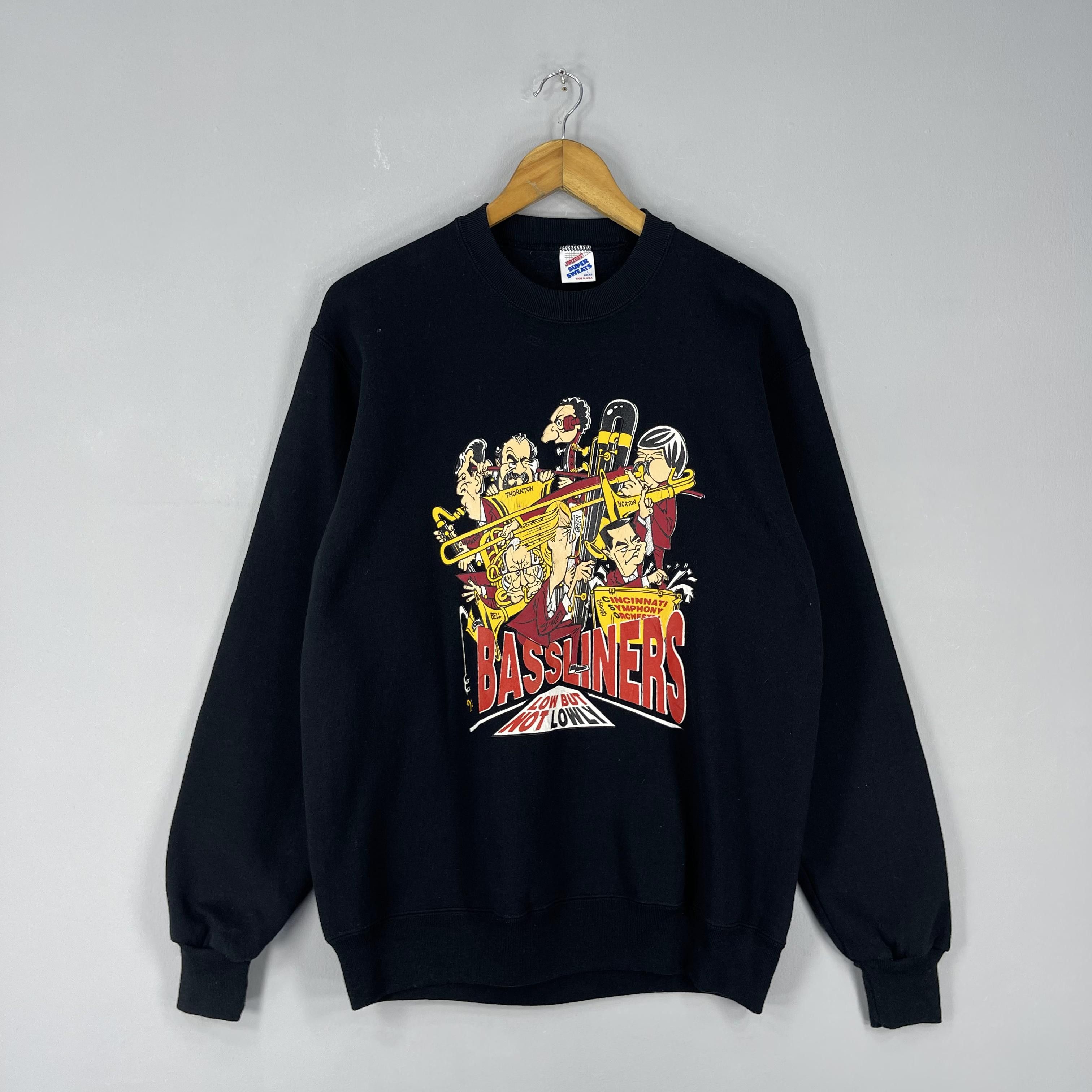 Vintage Vintage CINCINNATI Bassliner Symphony Orchestra Sweatshirt Size US M / EU 48-50 / 2 - 3 Thumbnail