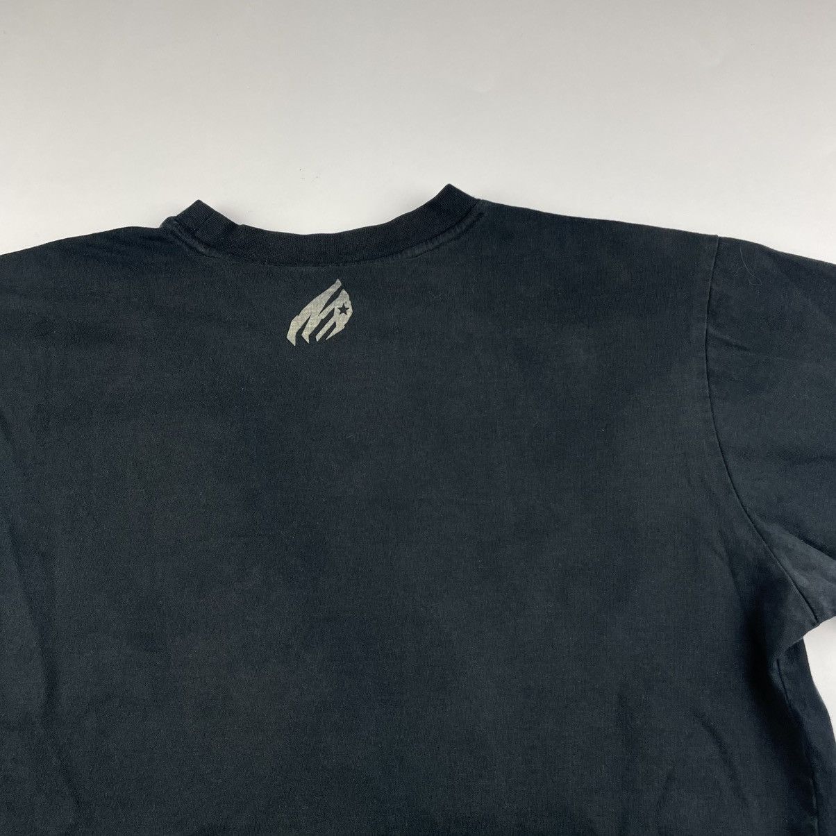 Vintage VTG Johnny Blaze Shirt Mens L Black Skull Y2K Big Logo NYC Size US L / EU 52-54 / 3 - 9 Thumbnail