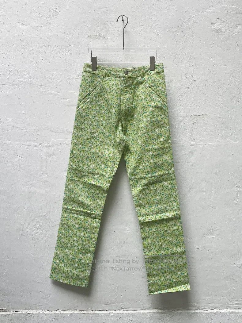 Walter Van Beirendonck Walter Van Beirendonck size s floral trousers Size US 29 - 1 Thumbnail