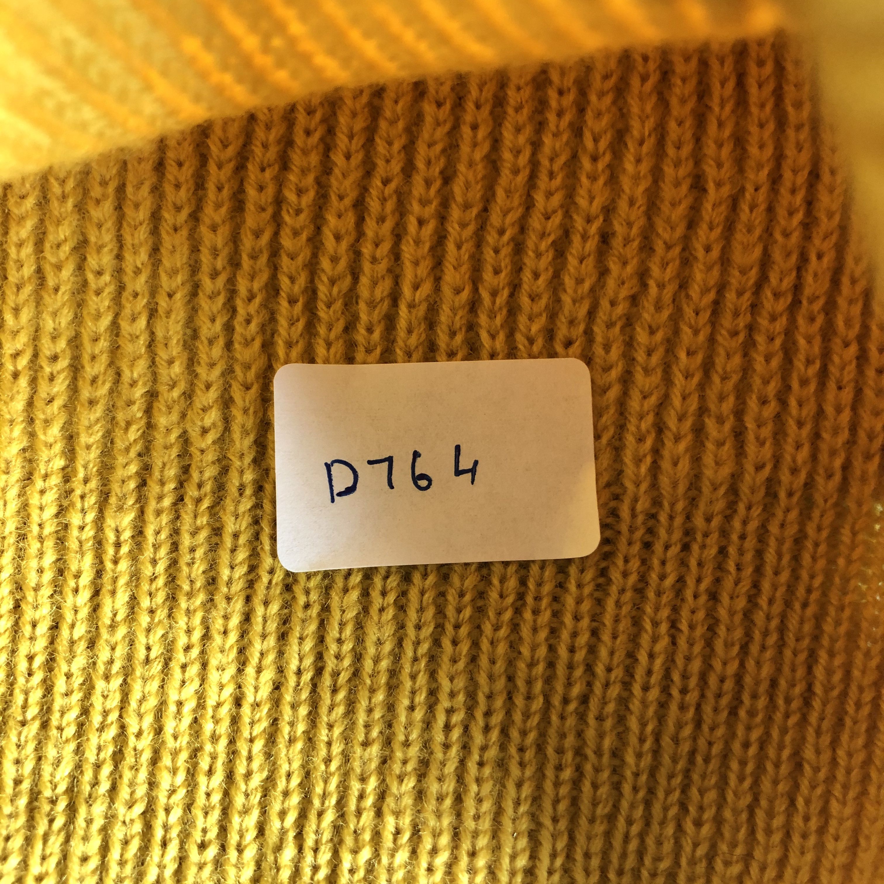 Japanese Brand × Vintage Unknown Yellow Minimalist Beanie Snow Hat Snow Cap -D764 Size ONE SIZE - 7 Thumbnail