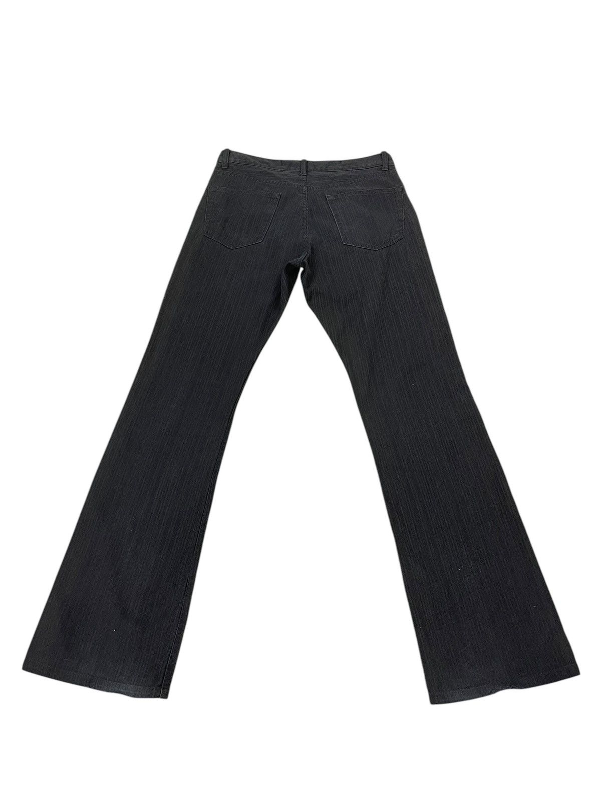 Japanese Brand Flare Jeans Mens Melrose Striped Boot Cut 8🟦 Size US 31 - 10 Thumbnail