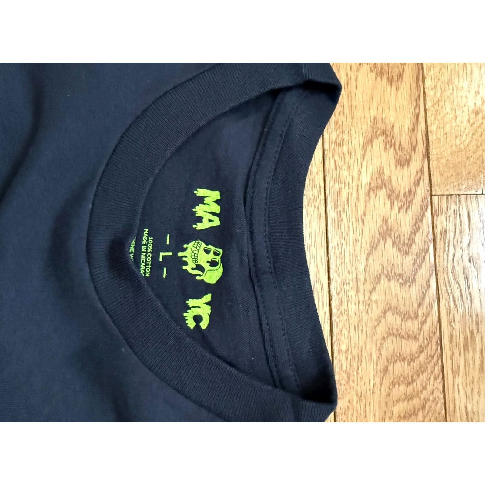 Vintage MAYC Mutant Yacht Club World MUTANT WORLD Tee Shirt BAYC - Size L LARGE NWOT T-Shirt Men Black Skull 90s? Size US L / EU 52-54 / 3 - 4 Thumbnail