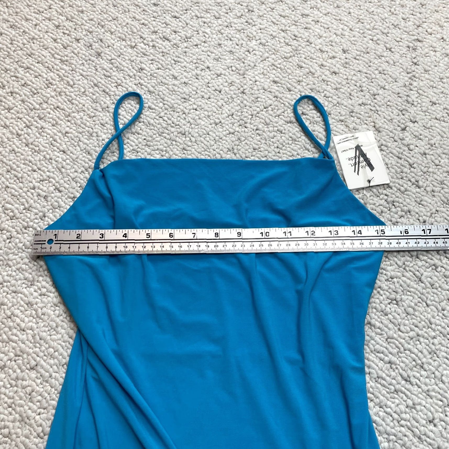 Vintage Vibe Sportswear Dress Womens L Blue Sleeveless Midi Bodycon NWT NWT Size L / US 10 / IT 46 - 6 Thumbnail