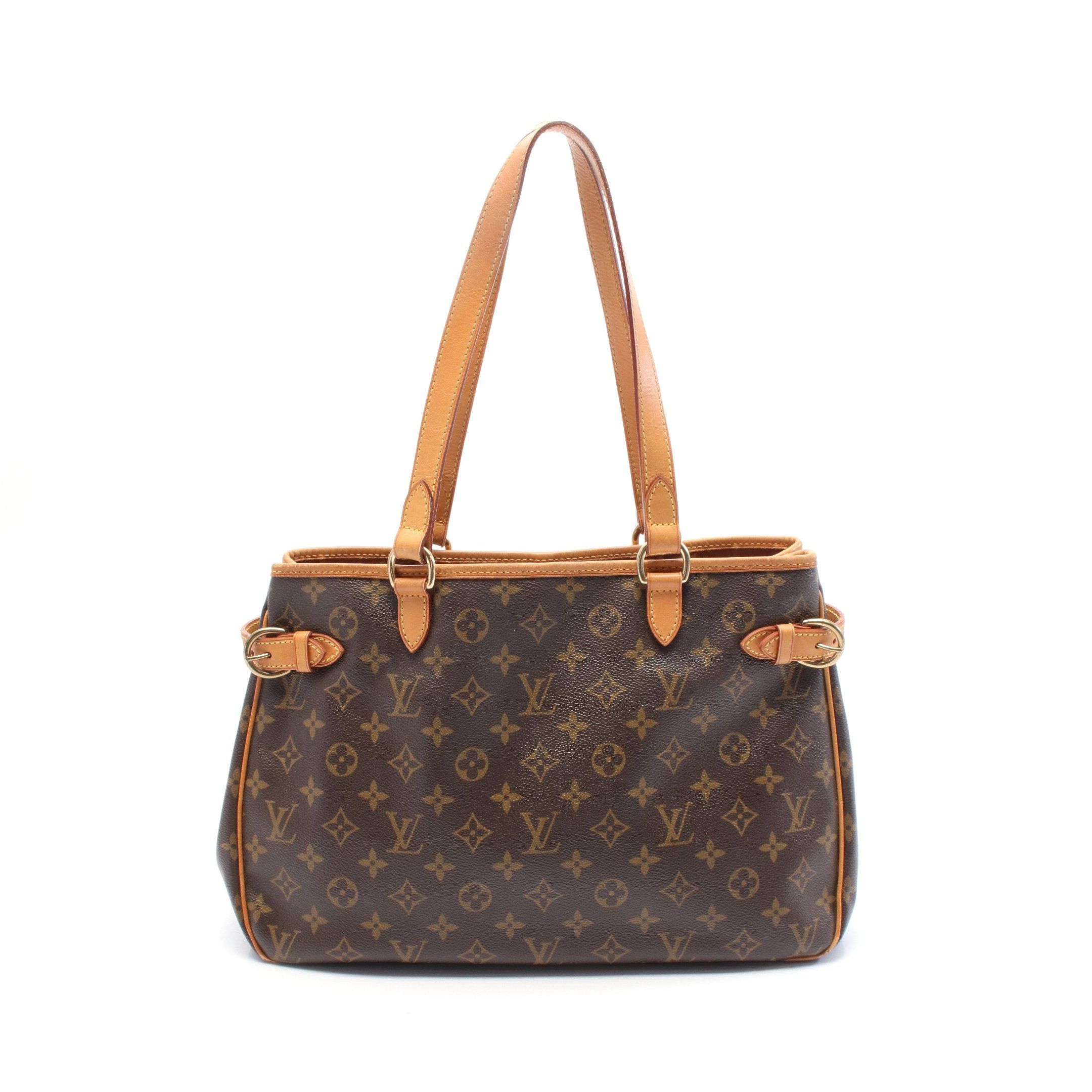 Louis Vuitton Louis Vuitton Batignolles Horizontal Monogram Shoulder Bag Leather Brown Size ONE SIZE - 1 Thumbnail