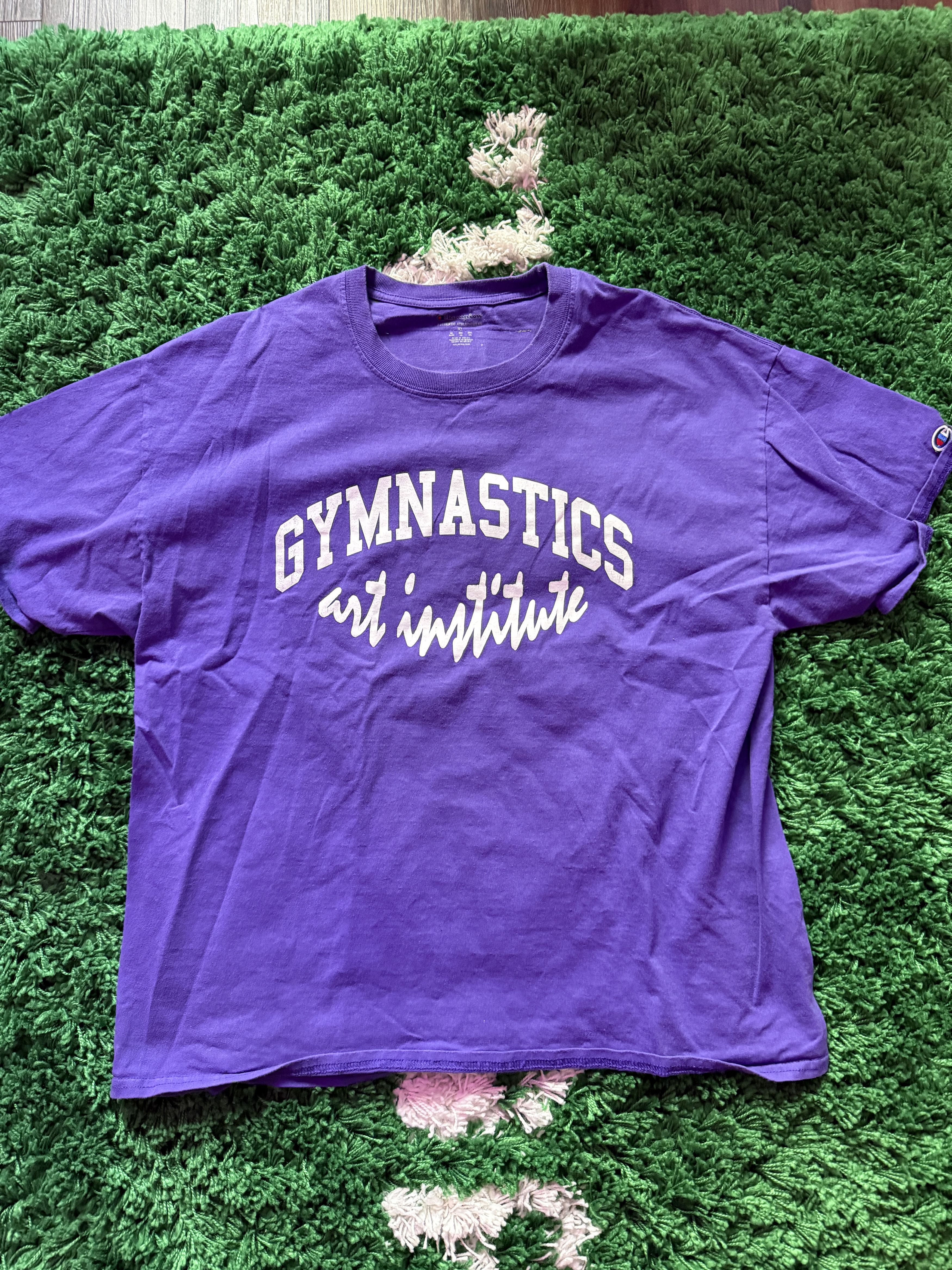Champion Virgil Abloh Figures of Speech Gymnastics Art Institute Tee Size US XL / EU 56 / 4 - 1 Thumbnail