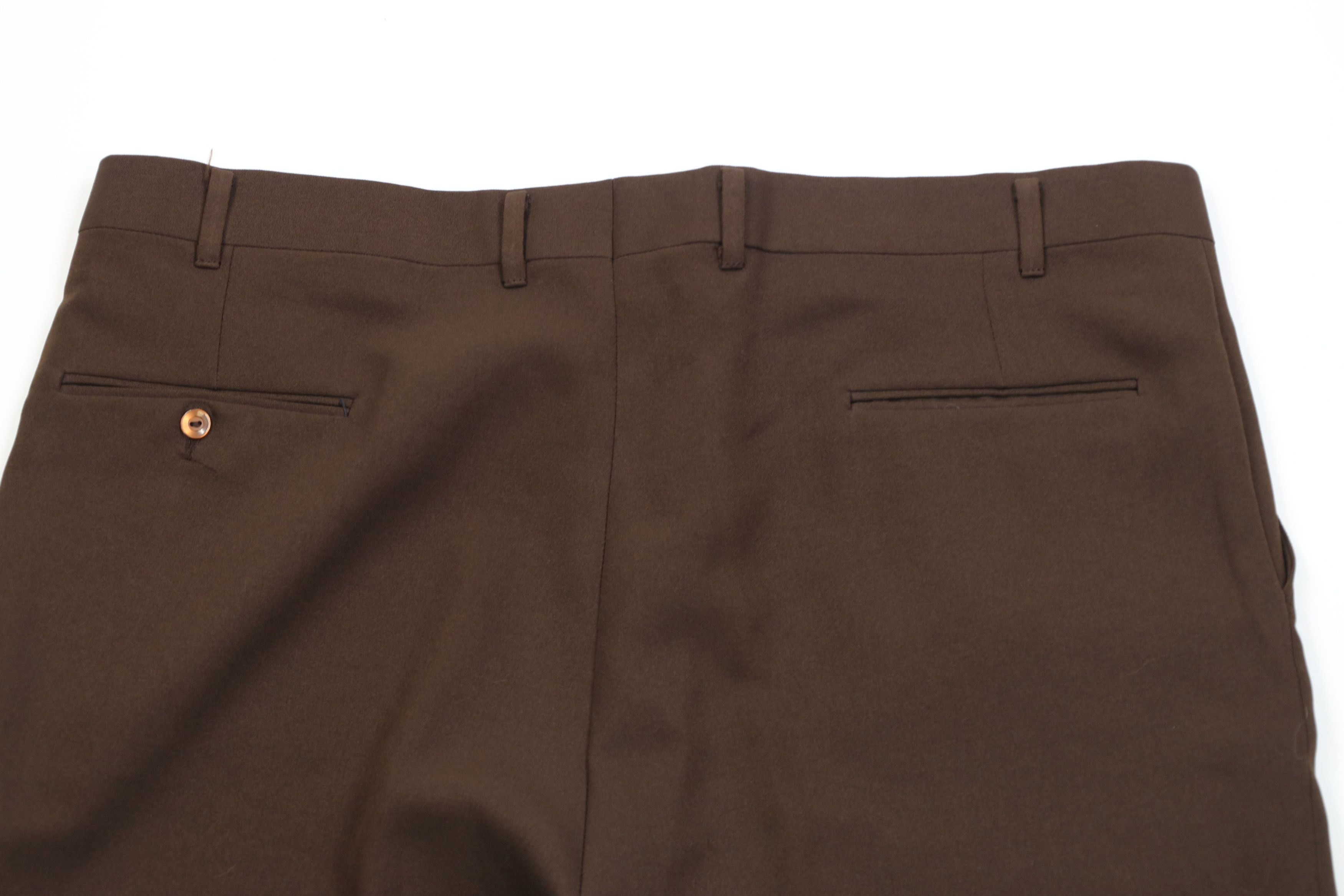 Vintage Vintage 70s Streetwear Flared Wide Leg Chino Pants Brown USA Size US 40 / EU 56 - 11 Thumbnail