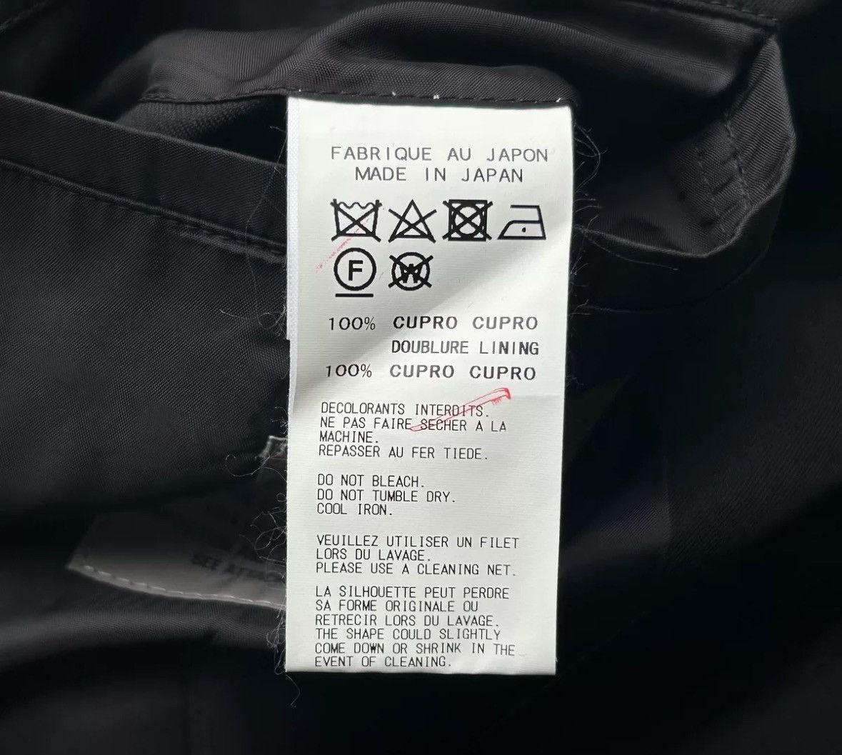 Yohji Yamamoto Yohji Yamamoto 19ss Back Hollow Thread Long Suit Size US M / EU 48-50 / 2 - 6 Thumbnail