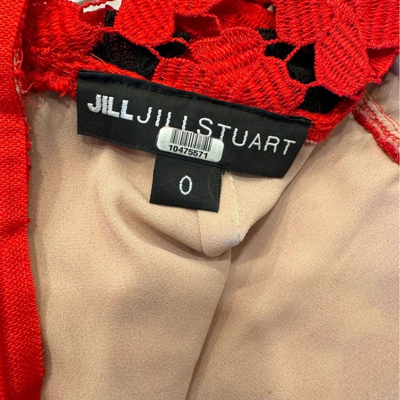 Jil Stuart NWOT Jill Stuart Cherry Lace Midi Dress, Size 0 Size XS / US 0-2 / IT 36-38 - 5 Thumbnail