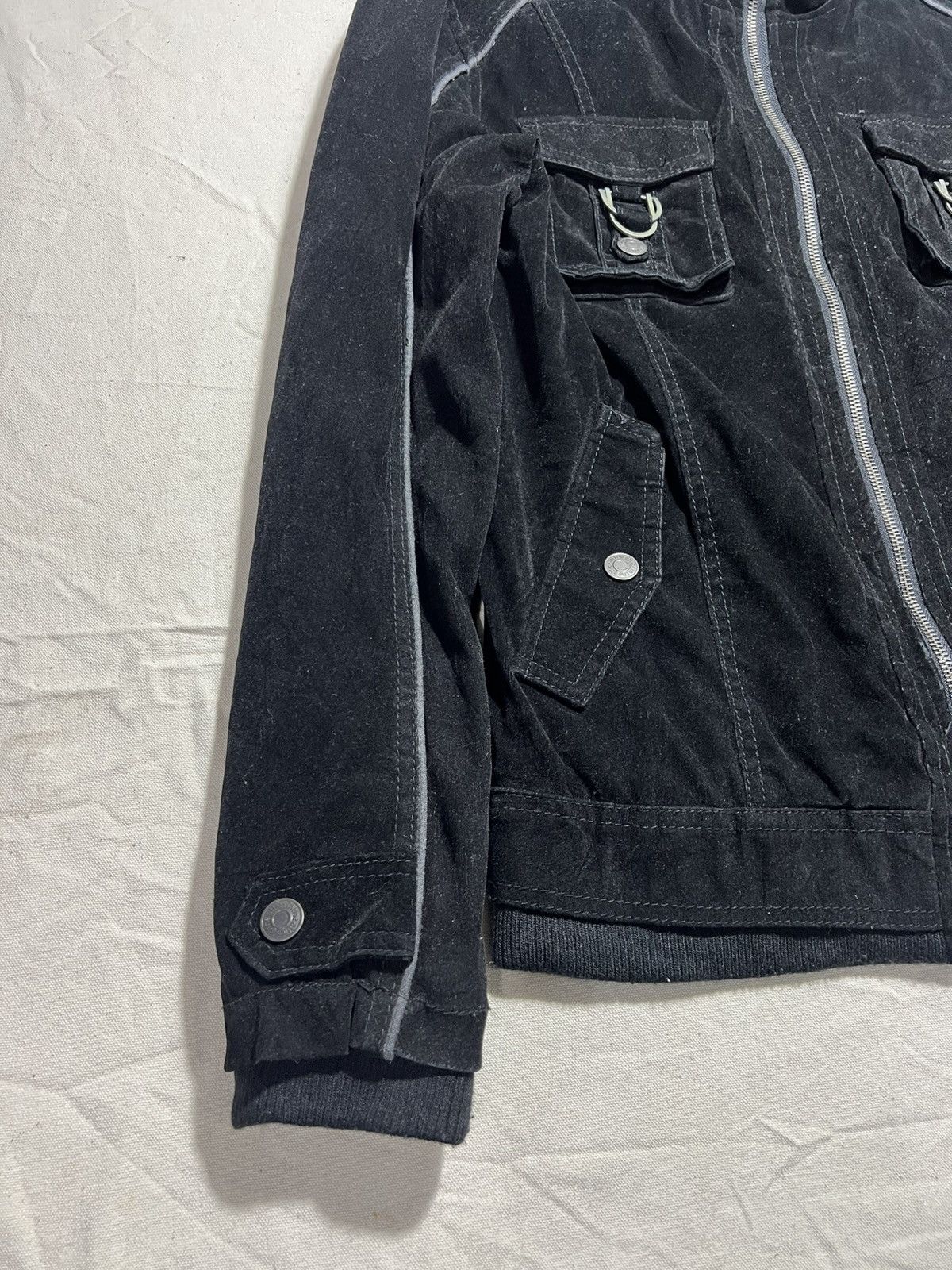 In The Attic In The Attic Gothic Emo Punk Velvet Jacket Size US L / EU 52-54 / 3 - 2 Thumbnail