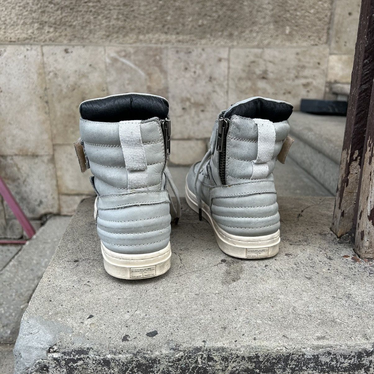 Allsaints Allsaints Geo Hi Top Sneakers Size US 6 / EU 39 - 6 Thumbnail