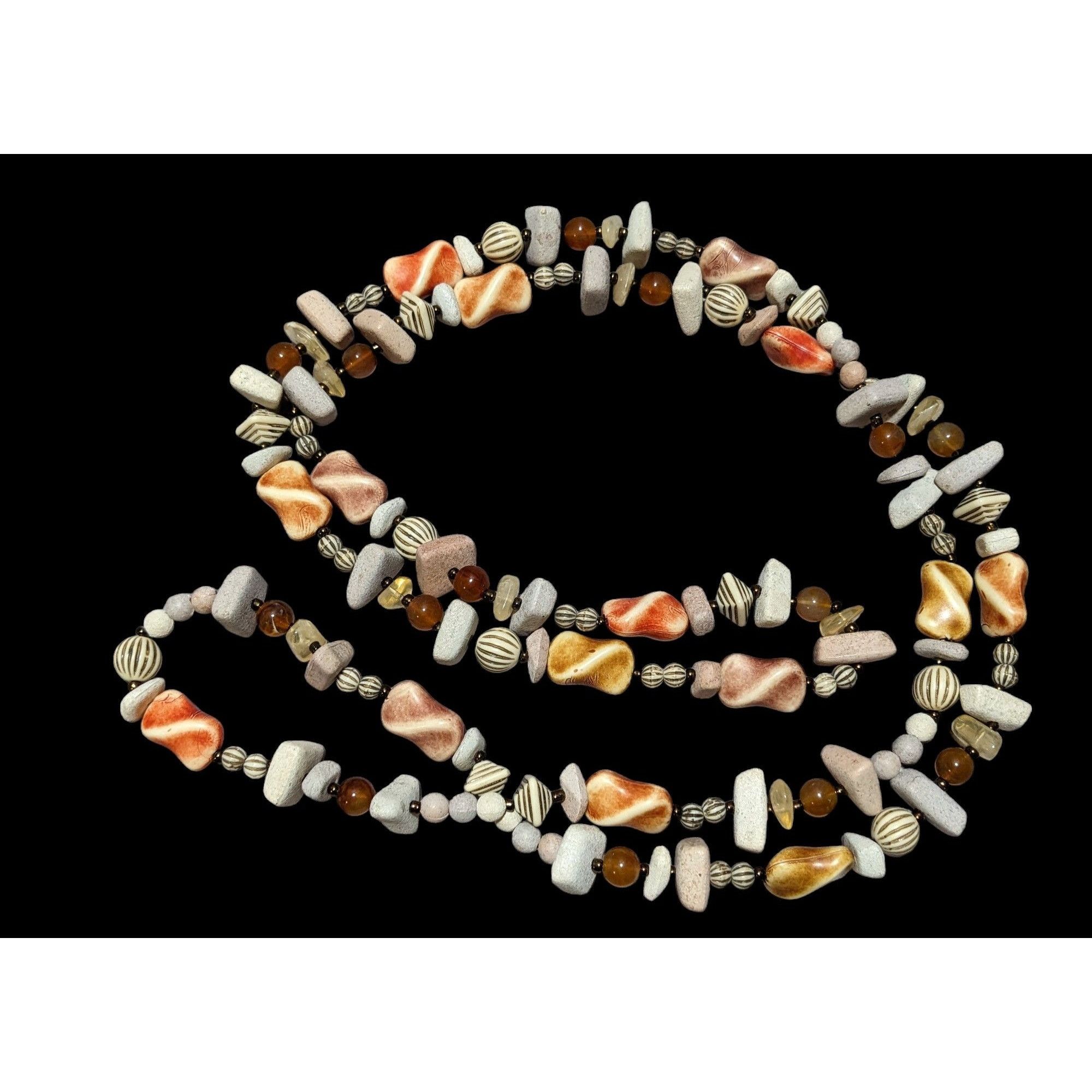 Other Nature Inspired Beaded Necklace Size ONE SIZE - 1 Thumbnail