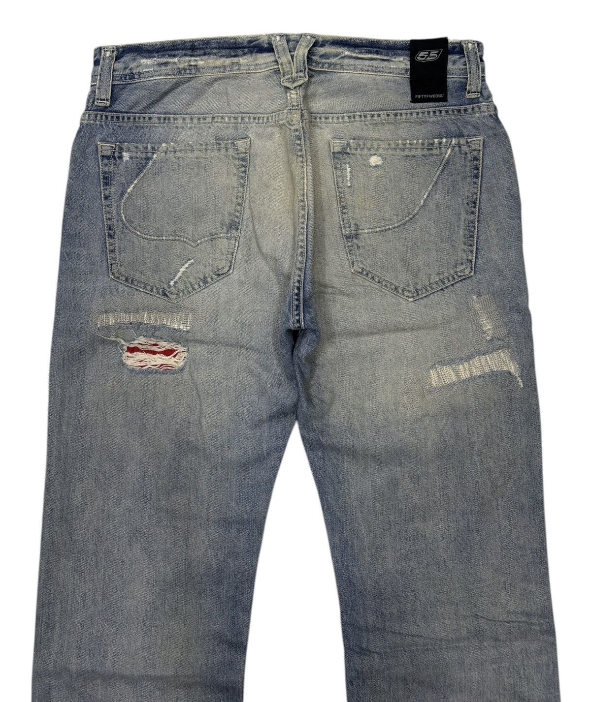 55DSL × Diesel 🔥VINTAGE 55DSL DISTRESSED DENIM JEANS Size US 33 - 4 Thumbnail
