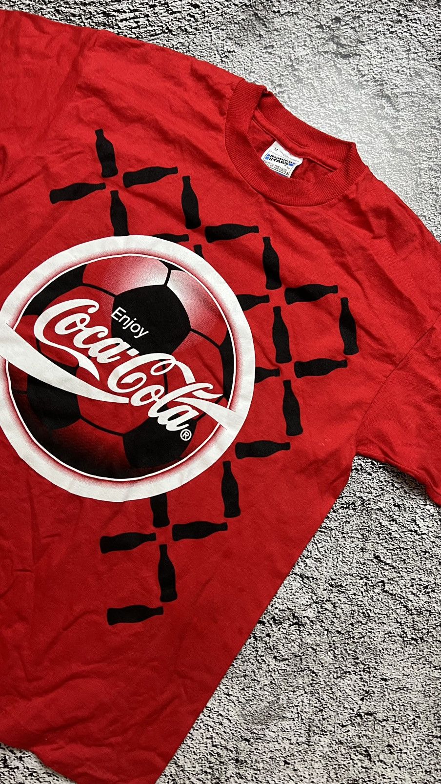 Other 1996 euro football coca cola screen stars vintage t shirt Size US M / EU 48-50 / 2 - 2 Thumbnail