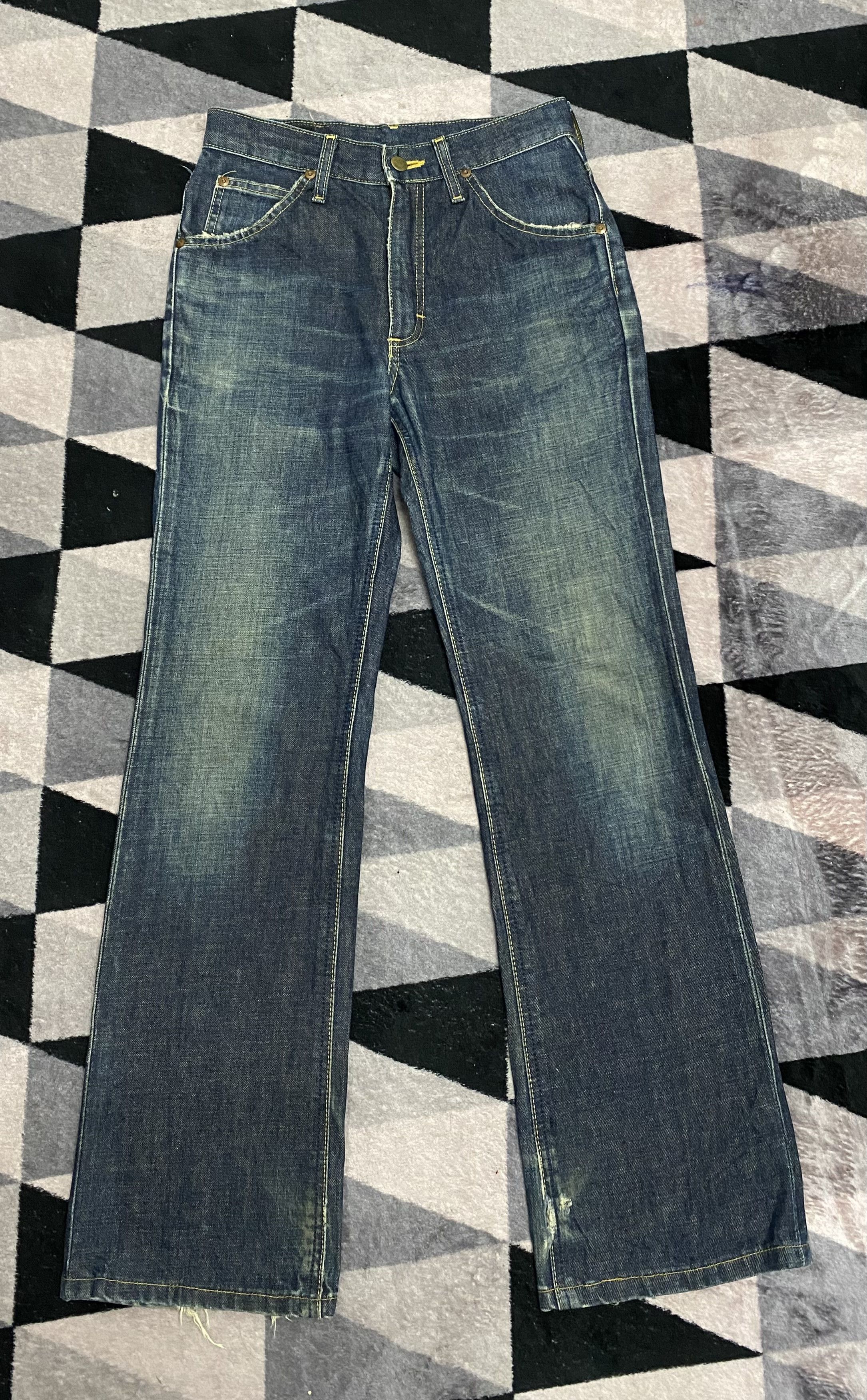 Lee Vintage Lee MR Riders Sanforized Mini Bootcut Jeans Size US 28 / EU 44 - 1 Thumbnail
