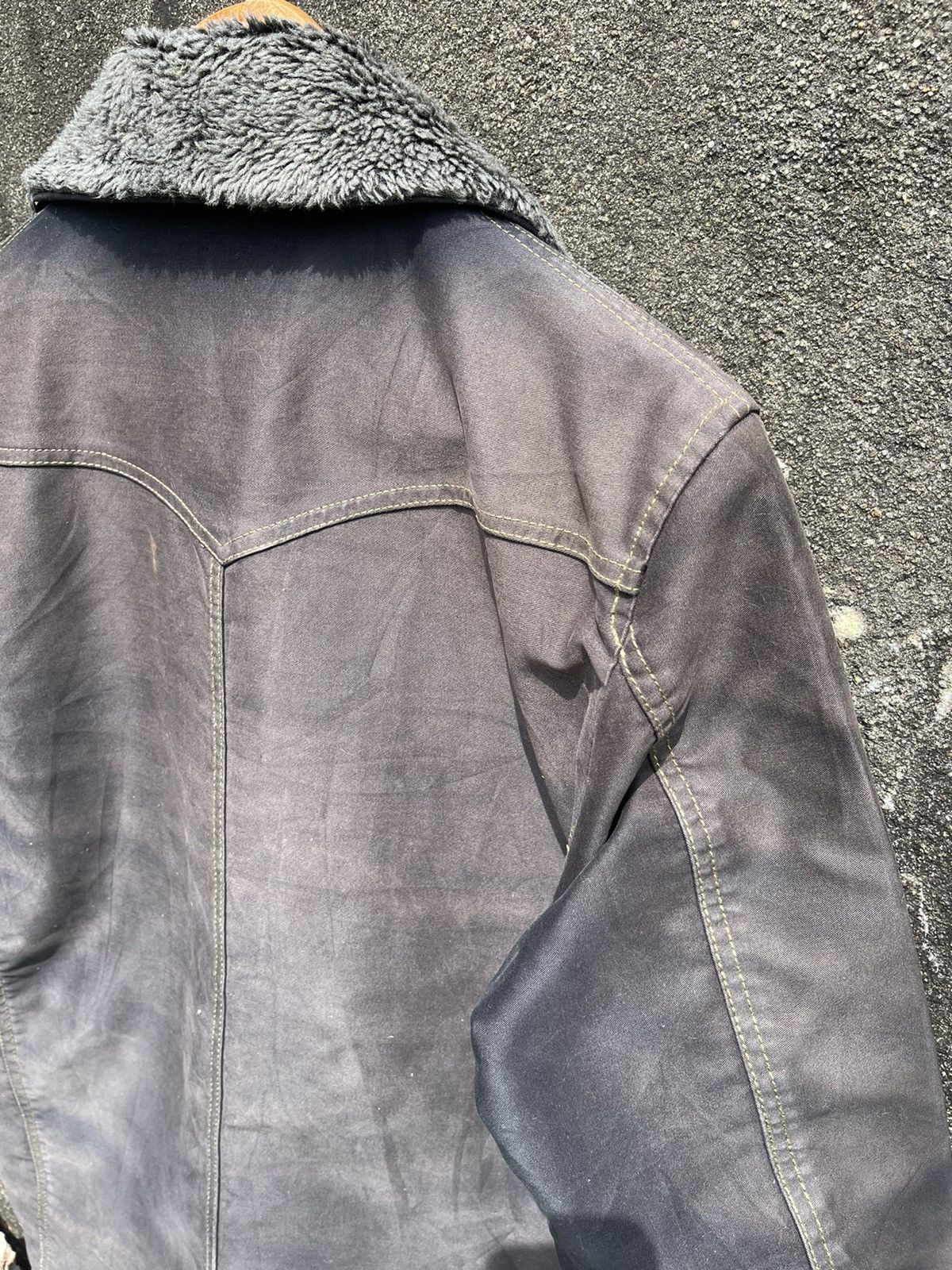 Levi's Vintage Levi’s Sherpa-Lined Barn Coat - Distressed Black Size US M / EU 48-50 / 2 - 14 Thumbnail